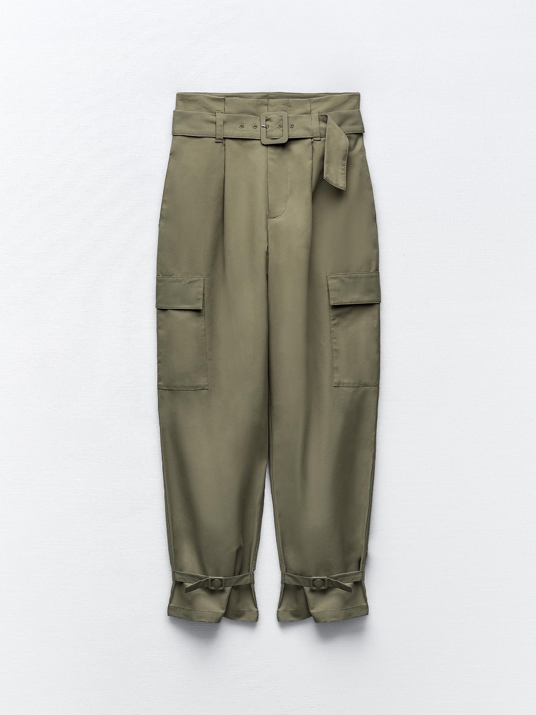 

ZARA Women Khaki Trousers