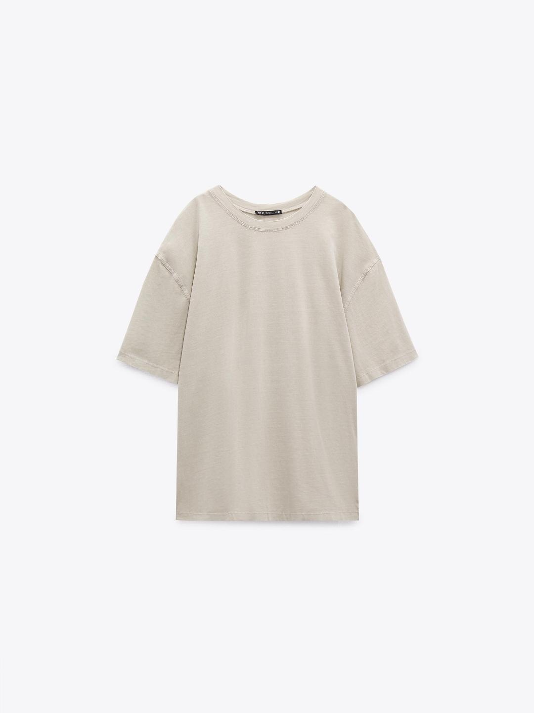 

ZARA Women Grey Tshirts