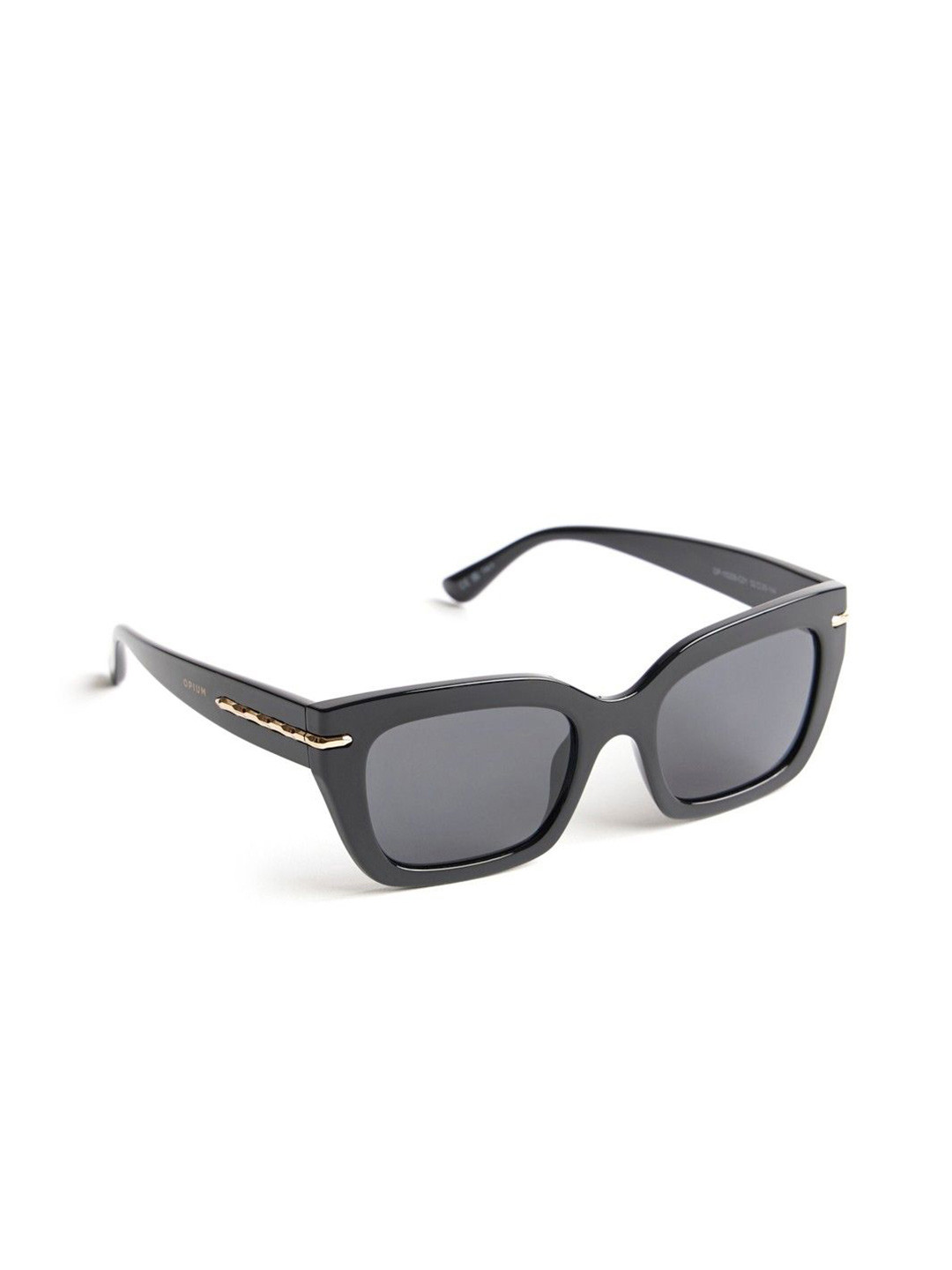 

OPIUM Women Butterfly Sunglasses with UV Protected Lens OP-10206-C01-52, Black