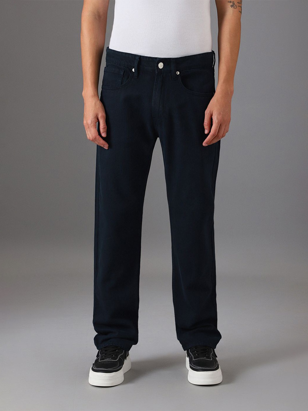 

Banana Club Men Regular Fit Mid-Rise Jeans, Blue