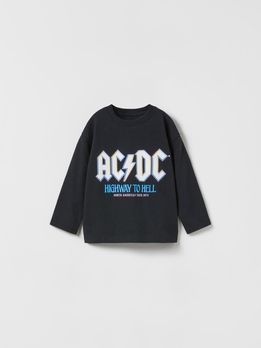 

ZARA Kids-Unisex Black Tshirts
