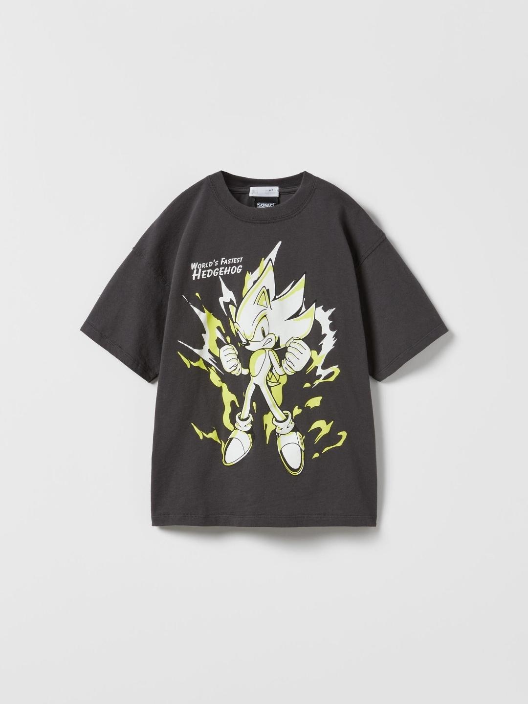 

ZARA Boys Grey Tshirts