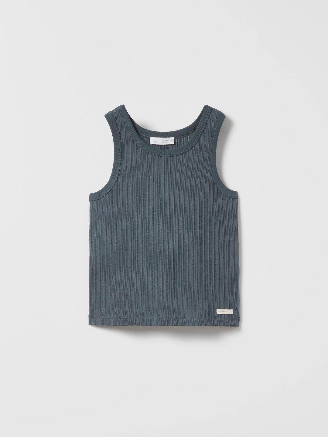 

ZARA Boys Grey Tshirts