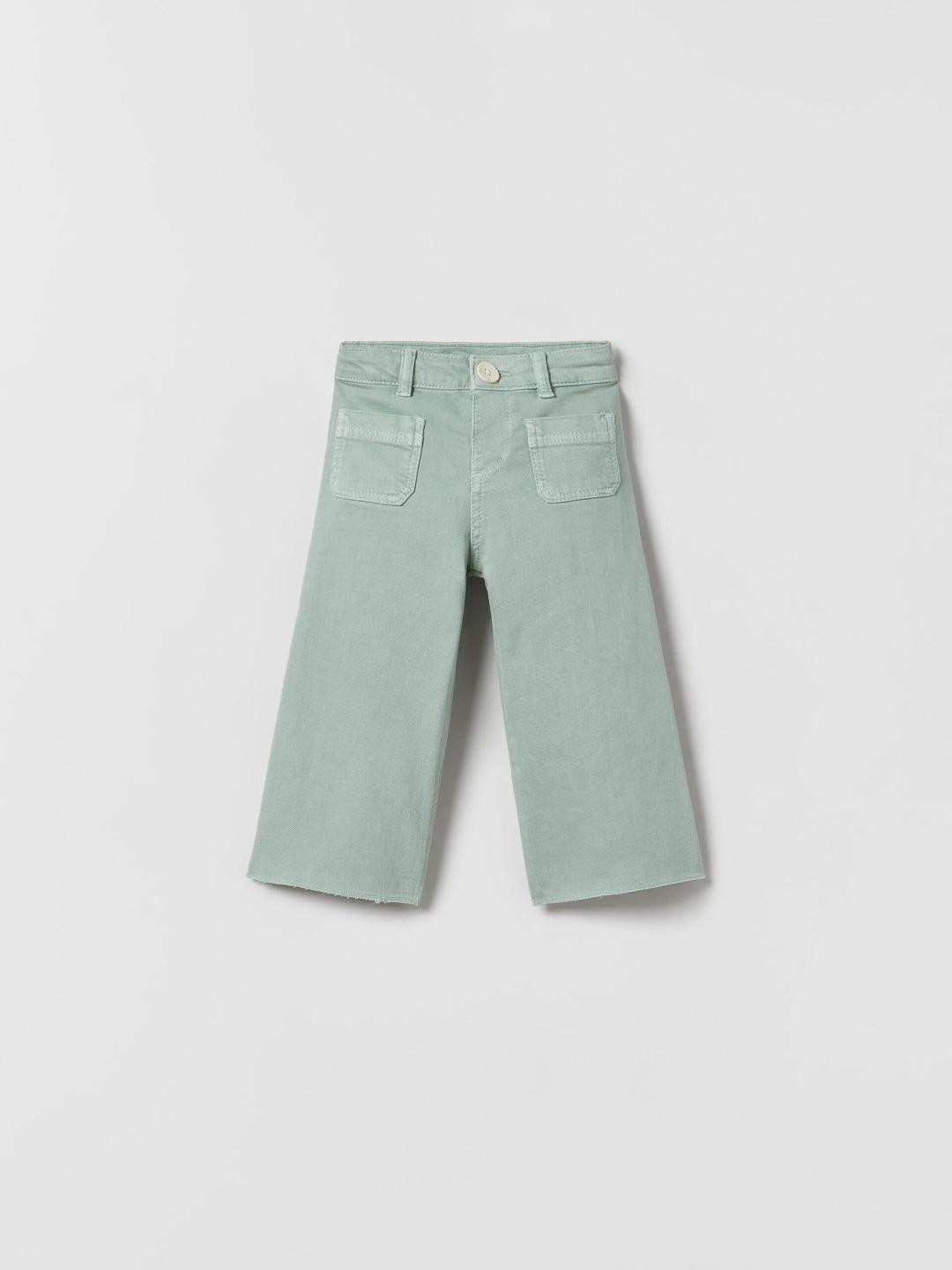 

ZARA Unisex Green Trousers