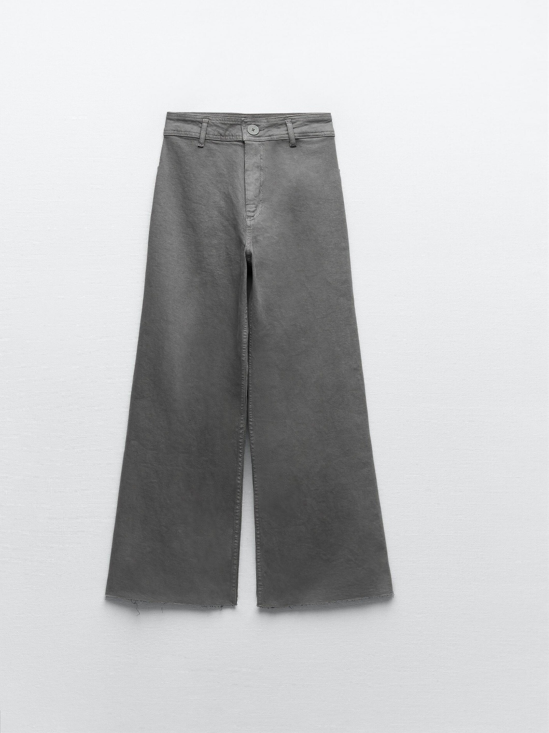 

ZARA Women Grey Trousers