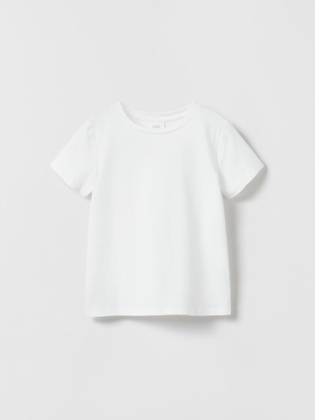 

ZARA Girls White Tshirts