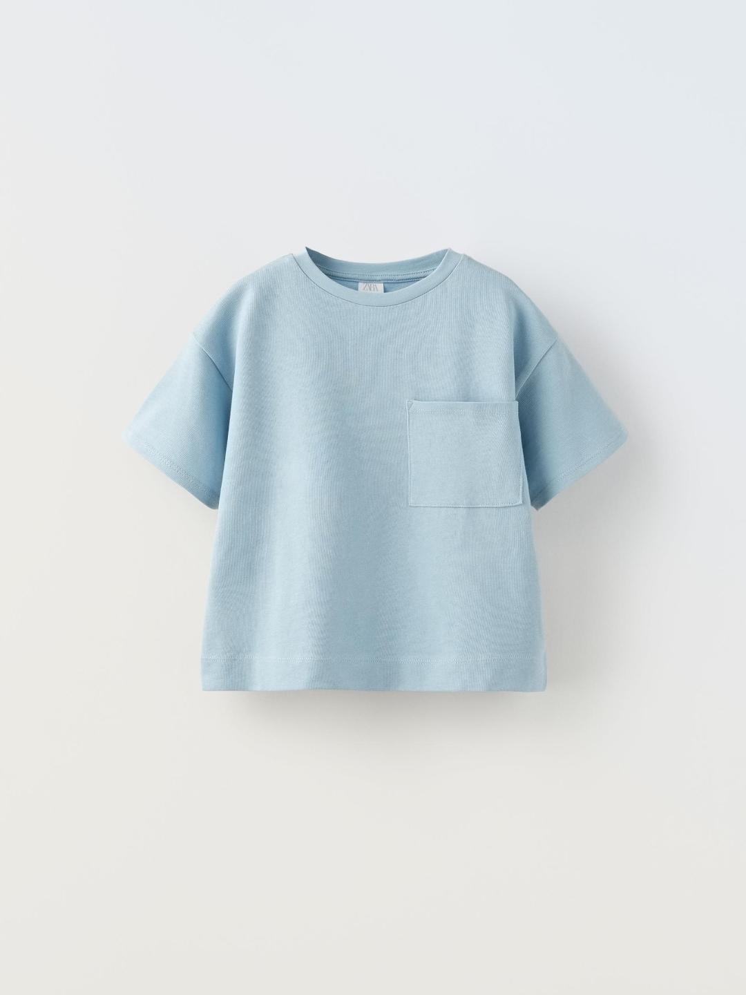 

ZARA Girls Blue Tshirts