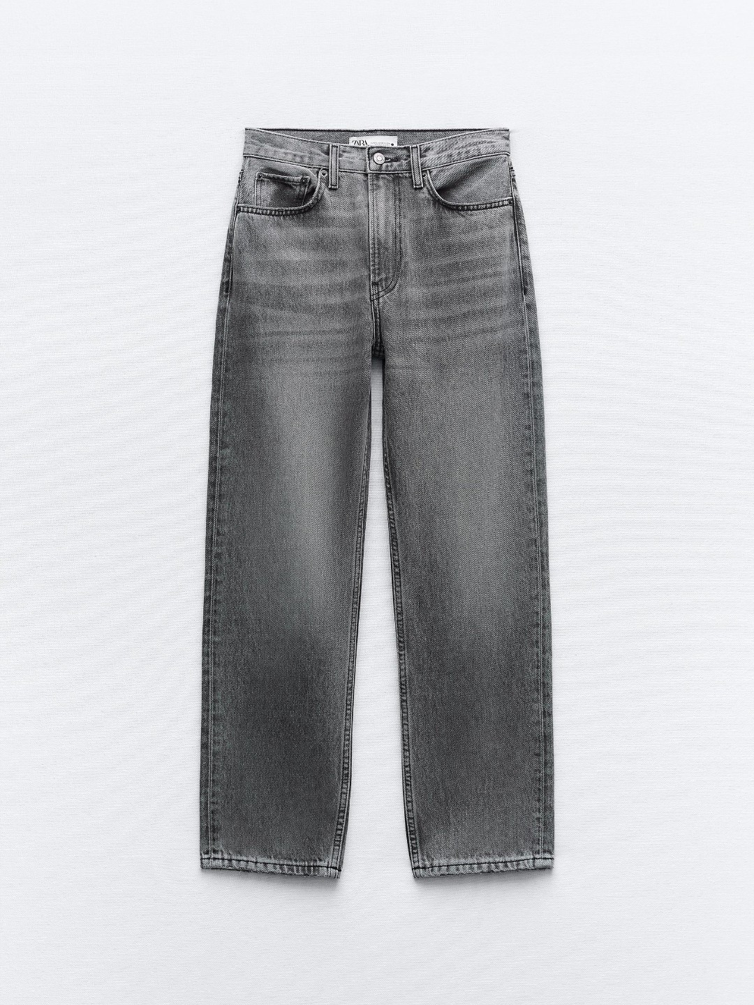

ZARA Women Grey Trousers