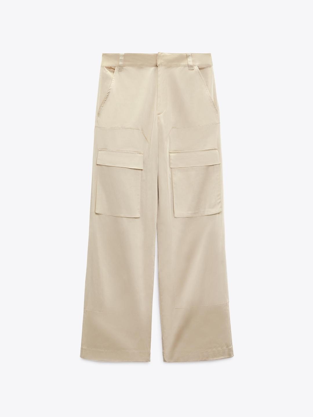

ZARA Women Grey Trousers