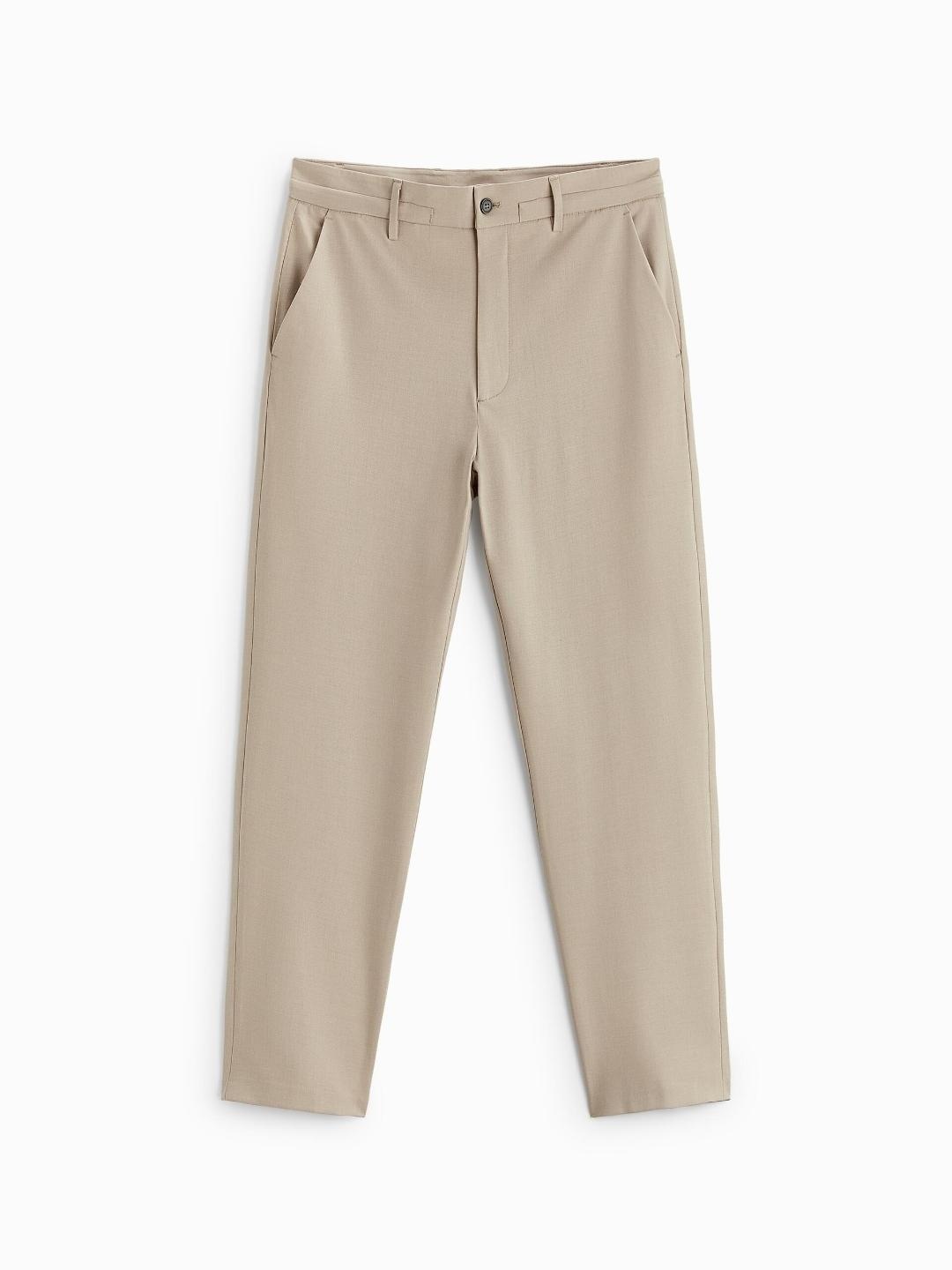 

ZARA Men Beige Trousers