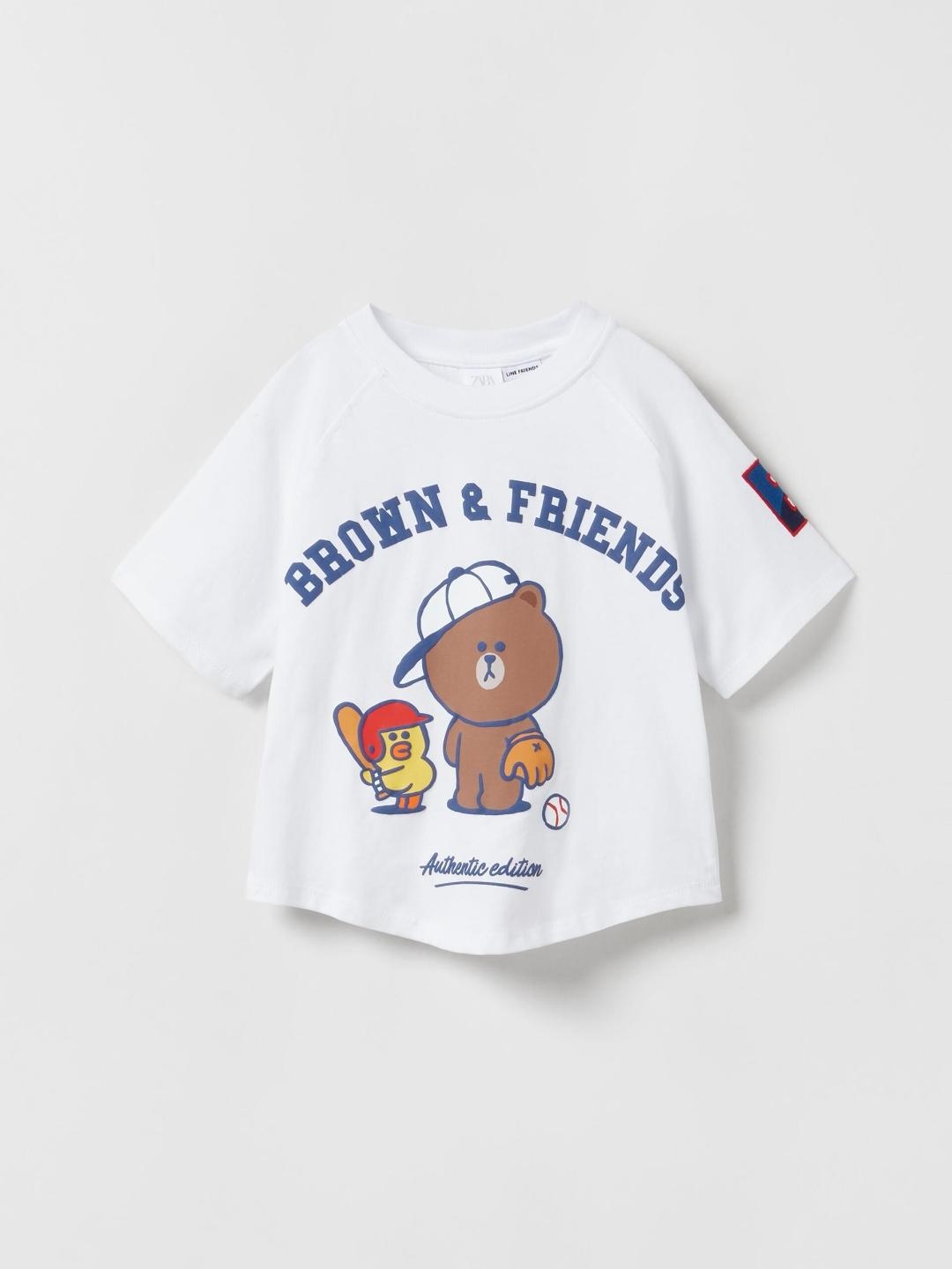 

ZARA Girls White Tshirts