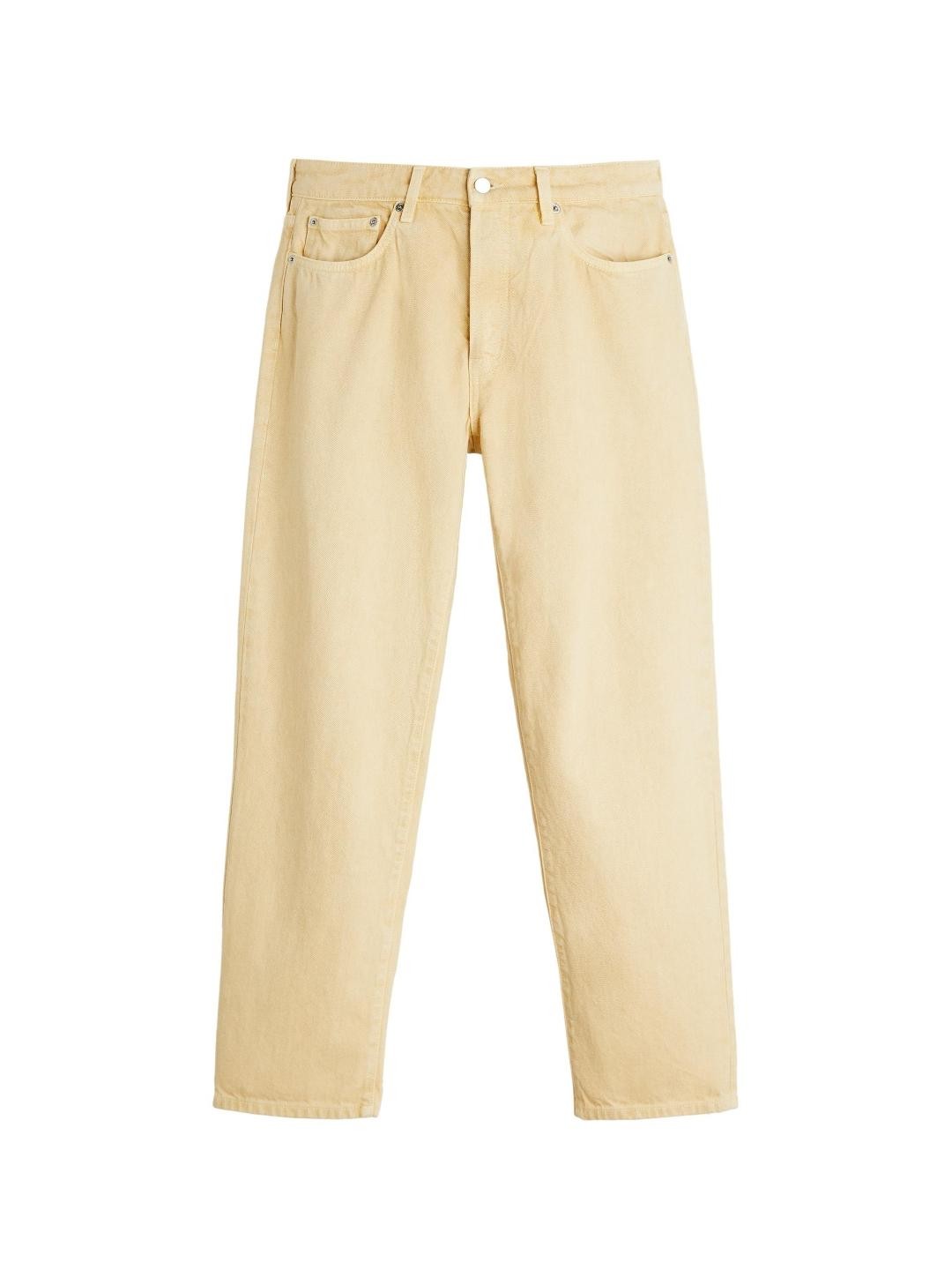 

ZARA Men Yellow Trousers
