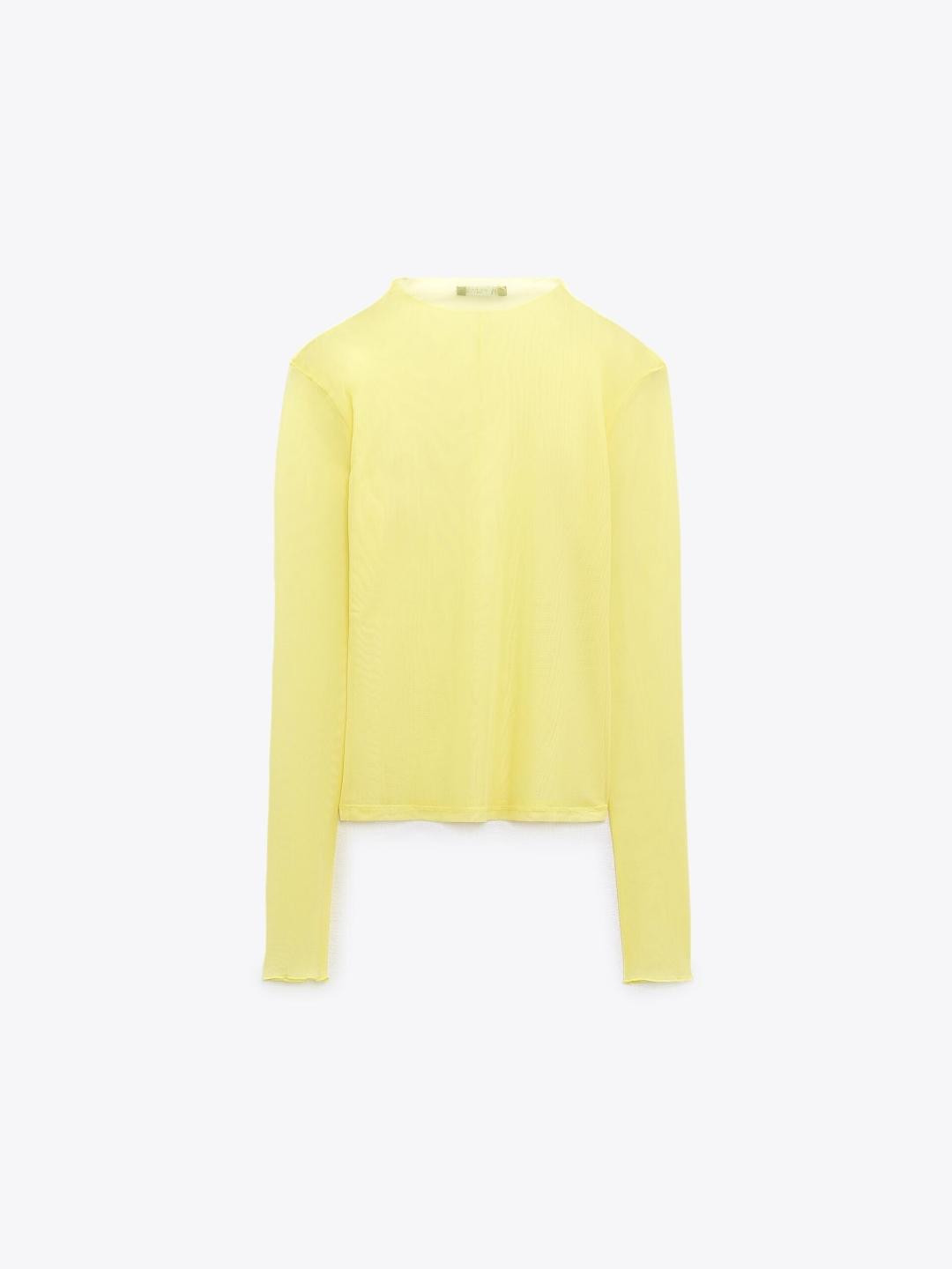 

ZARA Women Yellow Tshirts