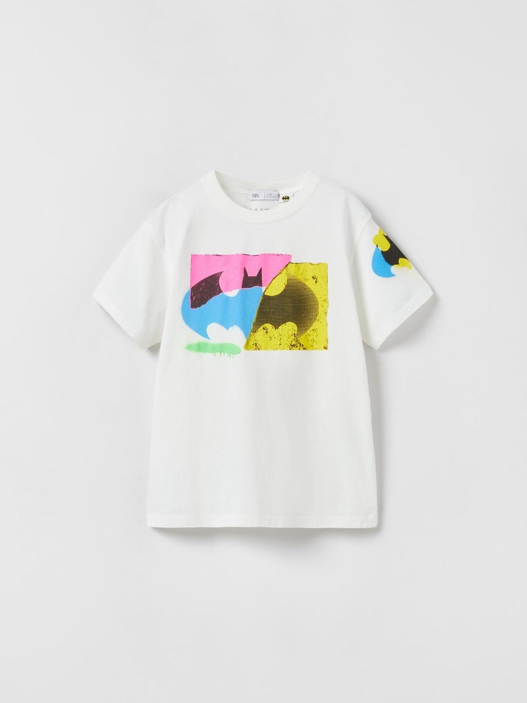 

ZARA Boys White Tshirts