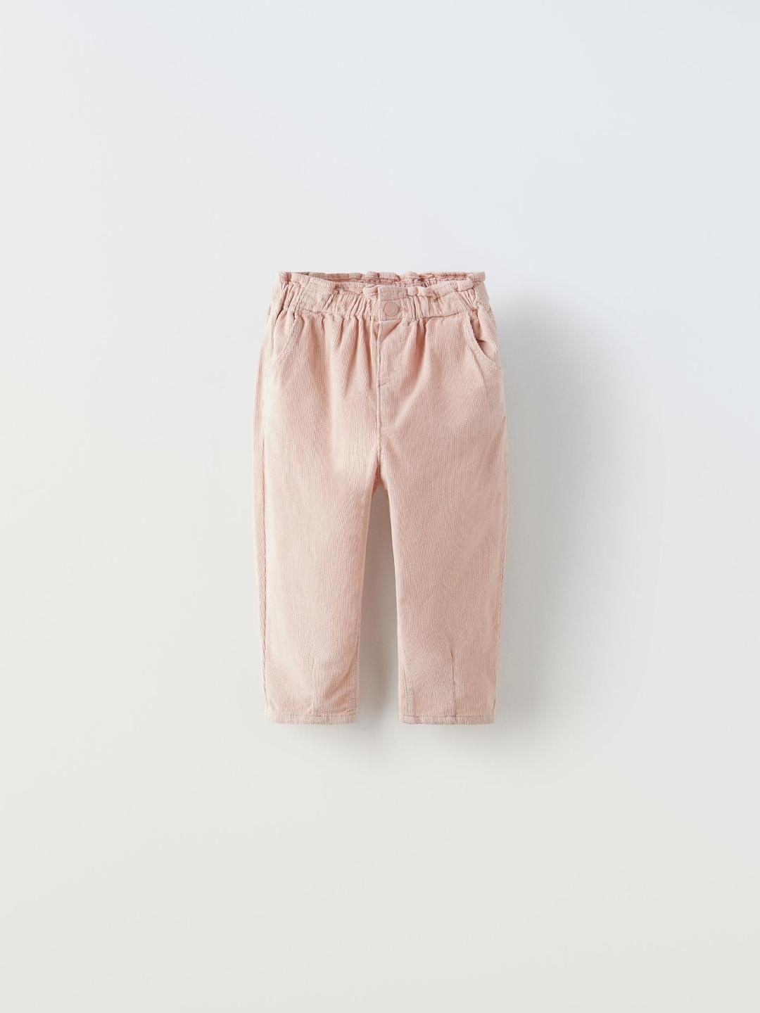 

ZARA Unisex Pink Trousers