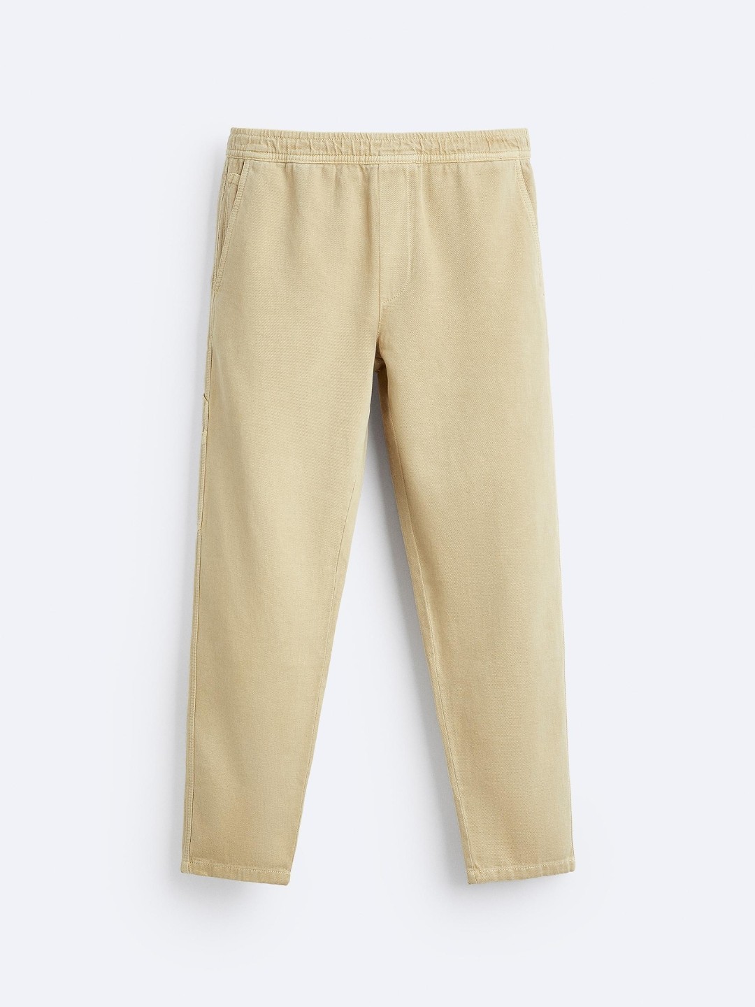 

ZARA Men Beige Trousers