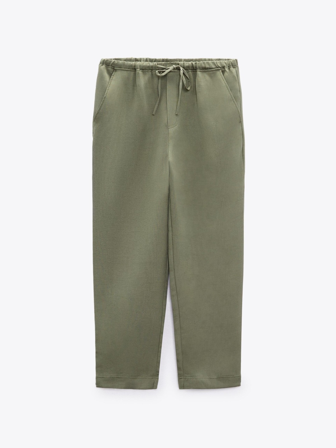 

ZARA Women Khaki Trousers