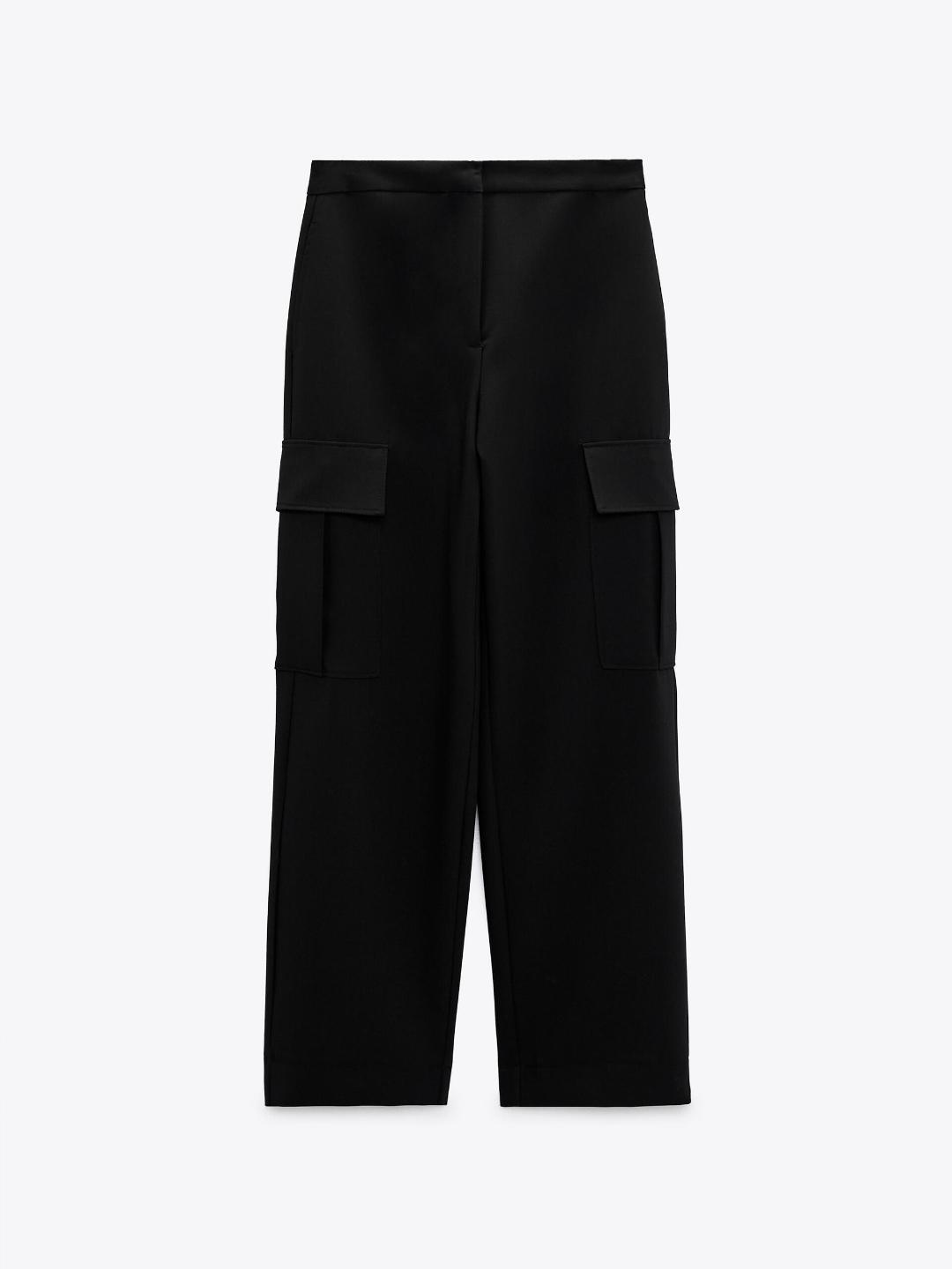 

ZARA Women Black Trousers