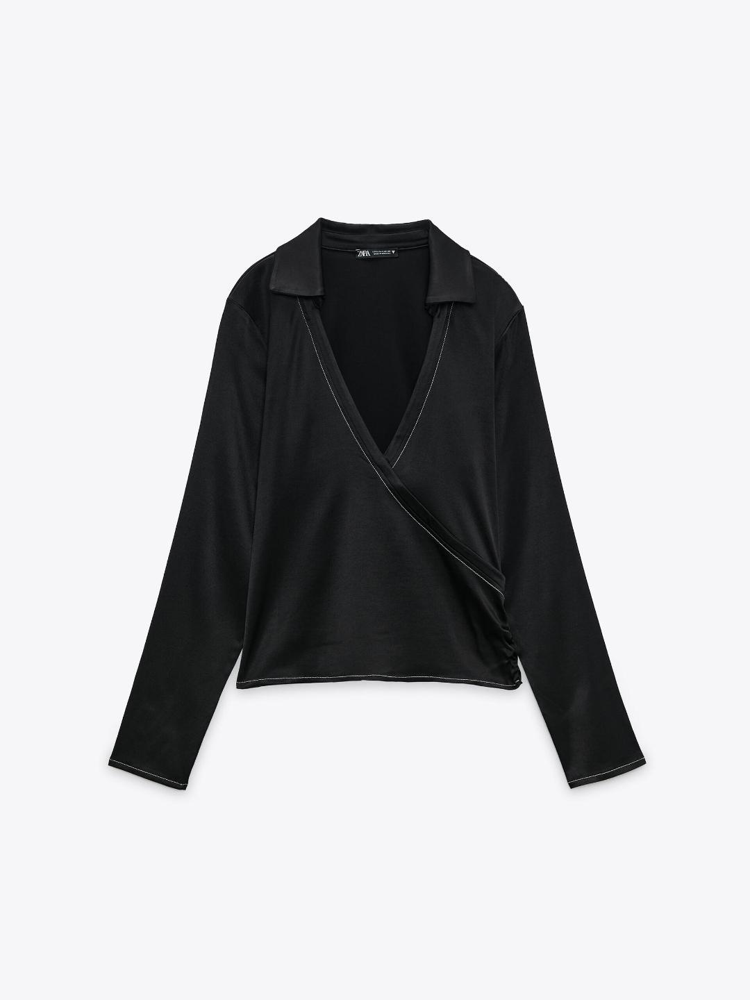 

ZARA Women Black Tshirts