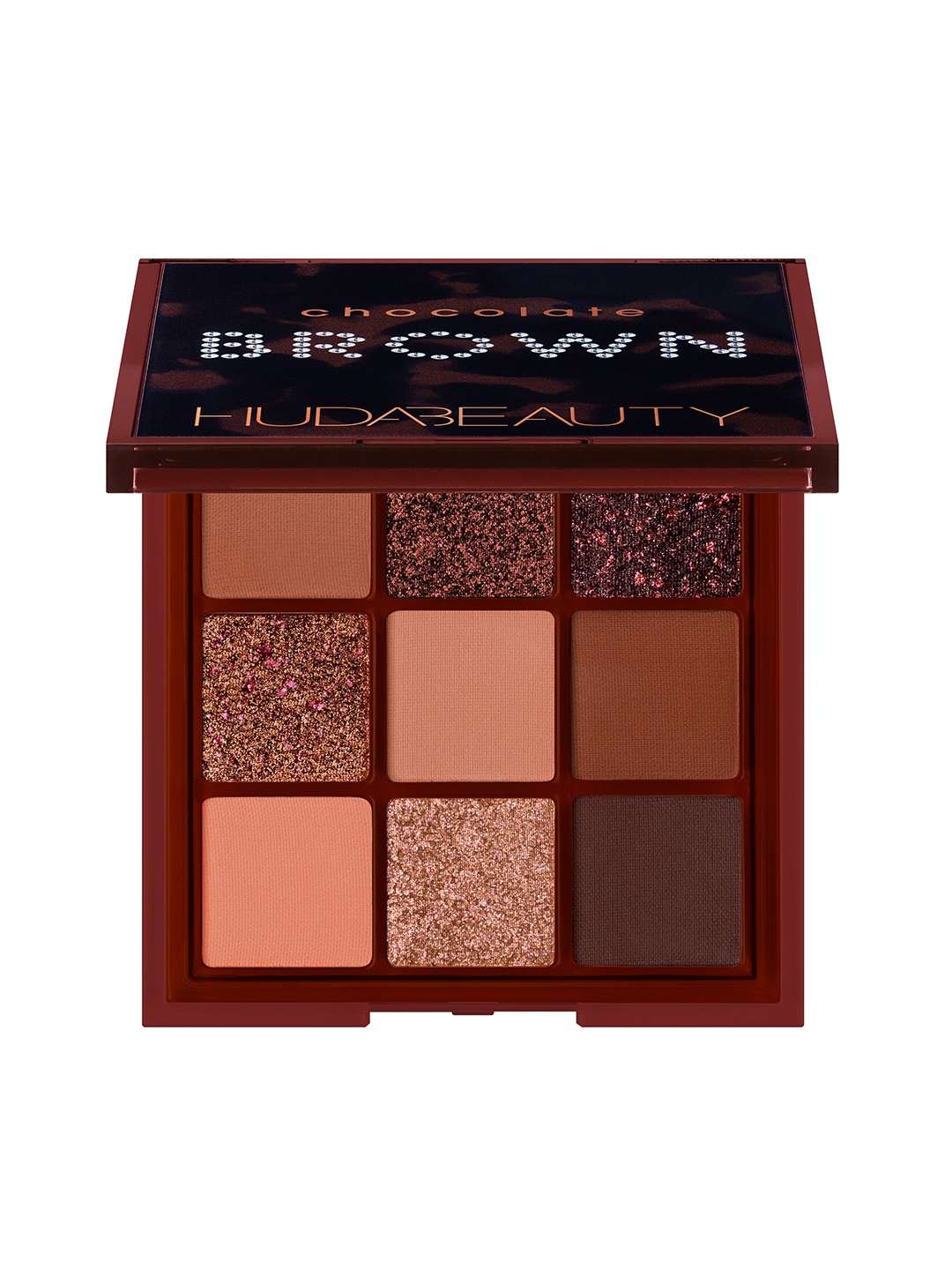 

Huda Beauty 9 Shades Obsessions Eyeshadow Palette 7.5g - Chocolate Brown