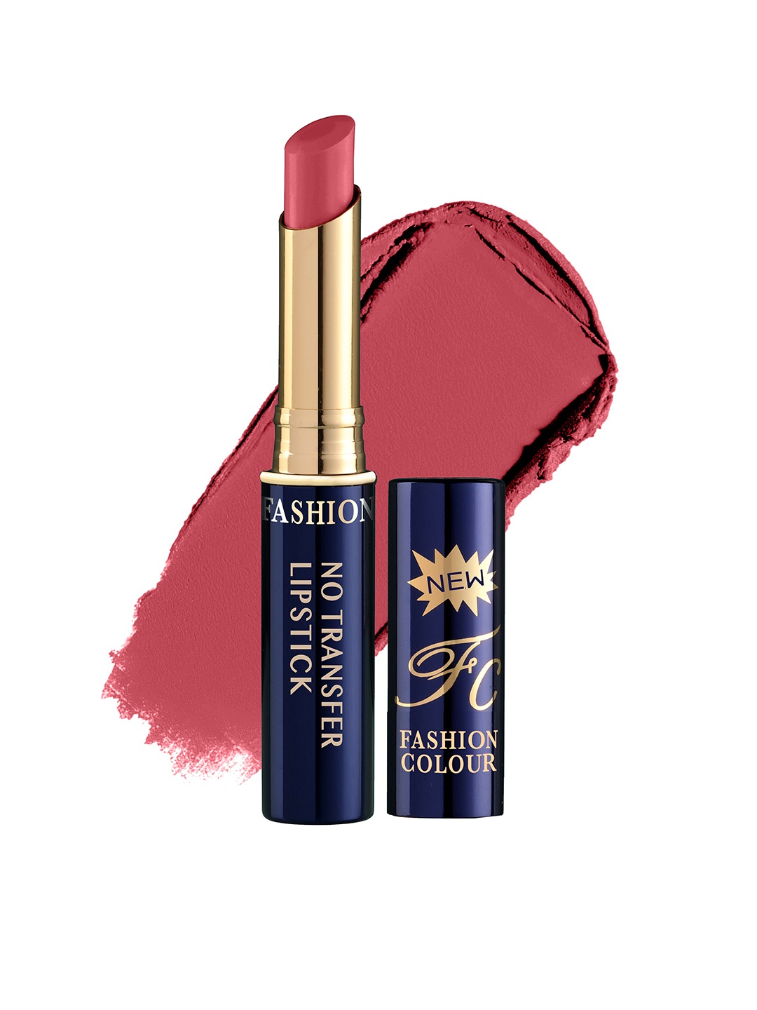 

Fashion Colour Non-Transfer Waterproof Matte Lipstick - Rose Mauve 59, Pink