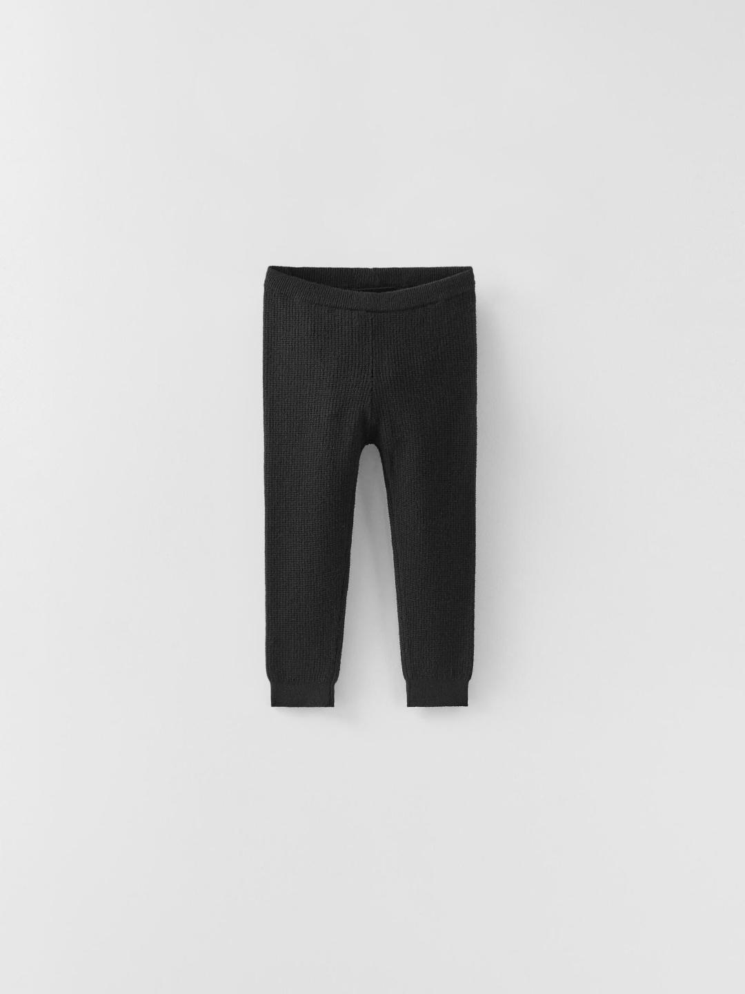 

ZARA Unisex Black Trousers