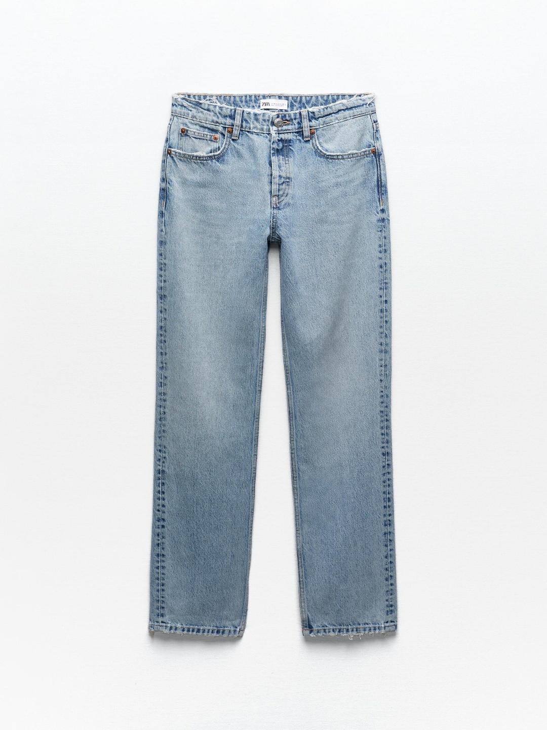 

ZARA Women Blue Trousers