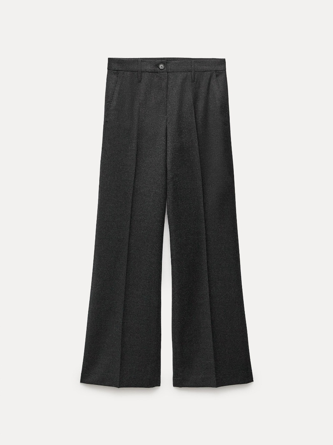 

ZARA Women Grey Trousers