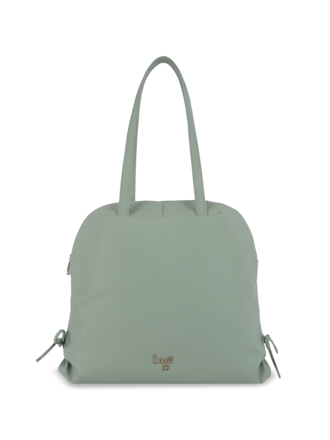 

Baggit Women Solid Structured Shoulder Bag, Green