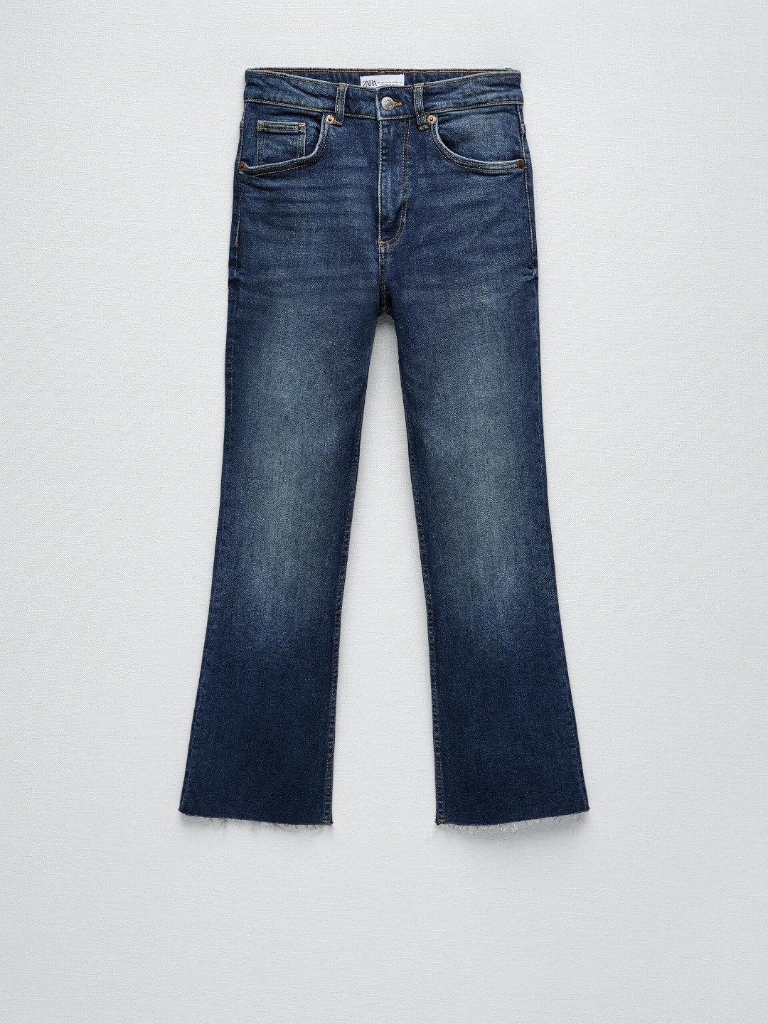 

ZARA Women Navy Blue Trousers