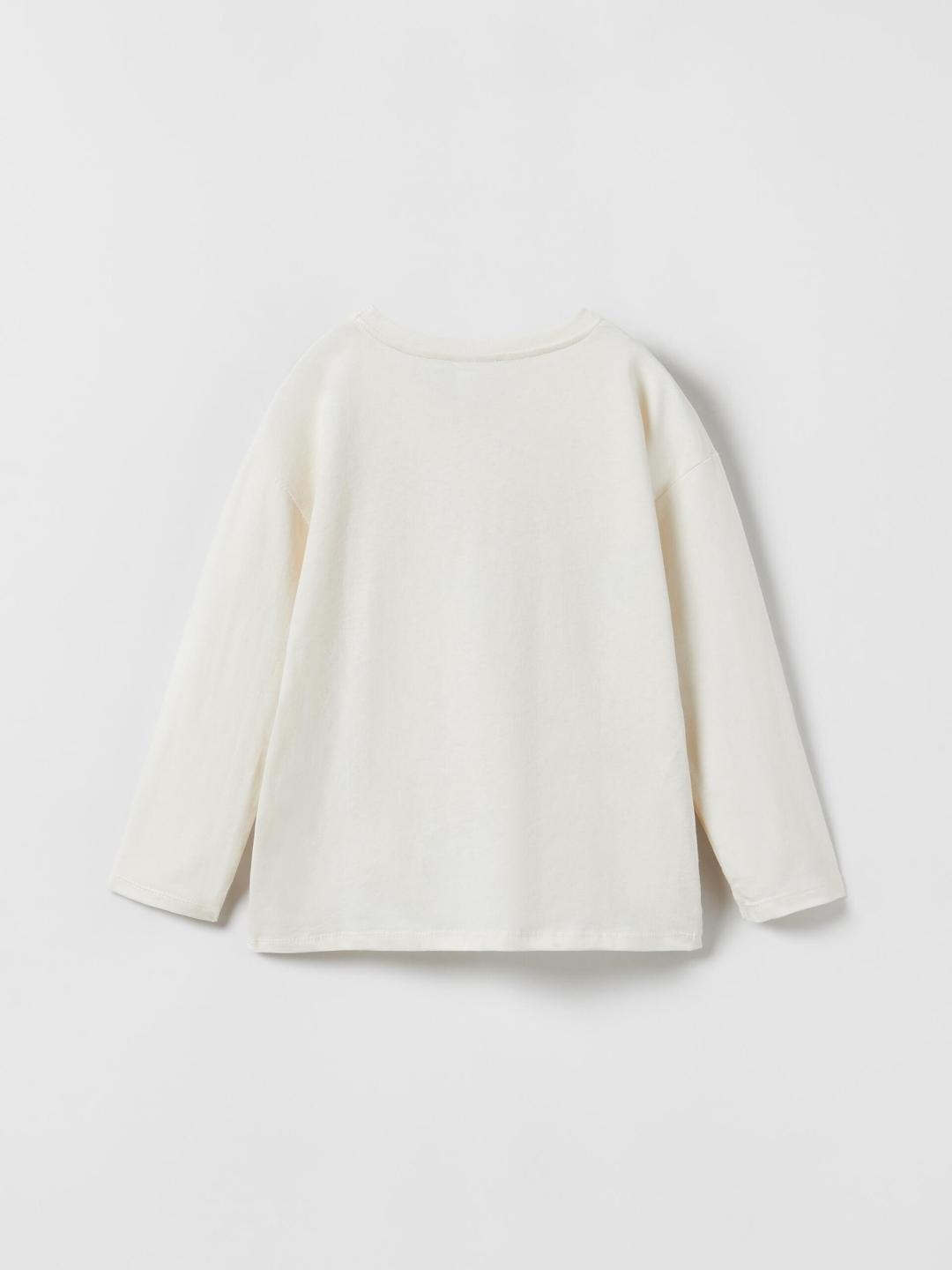 

ZARA Girls Beige Tshirts