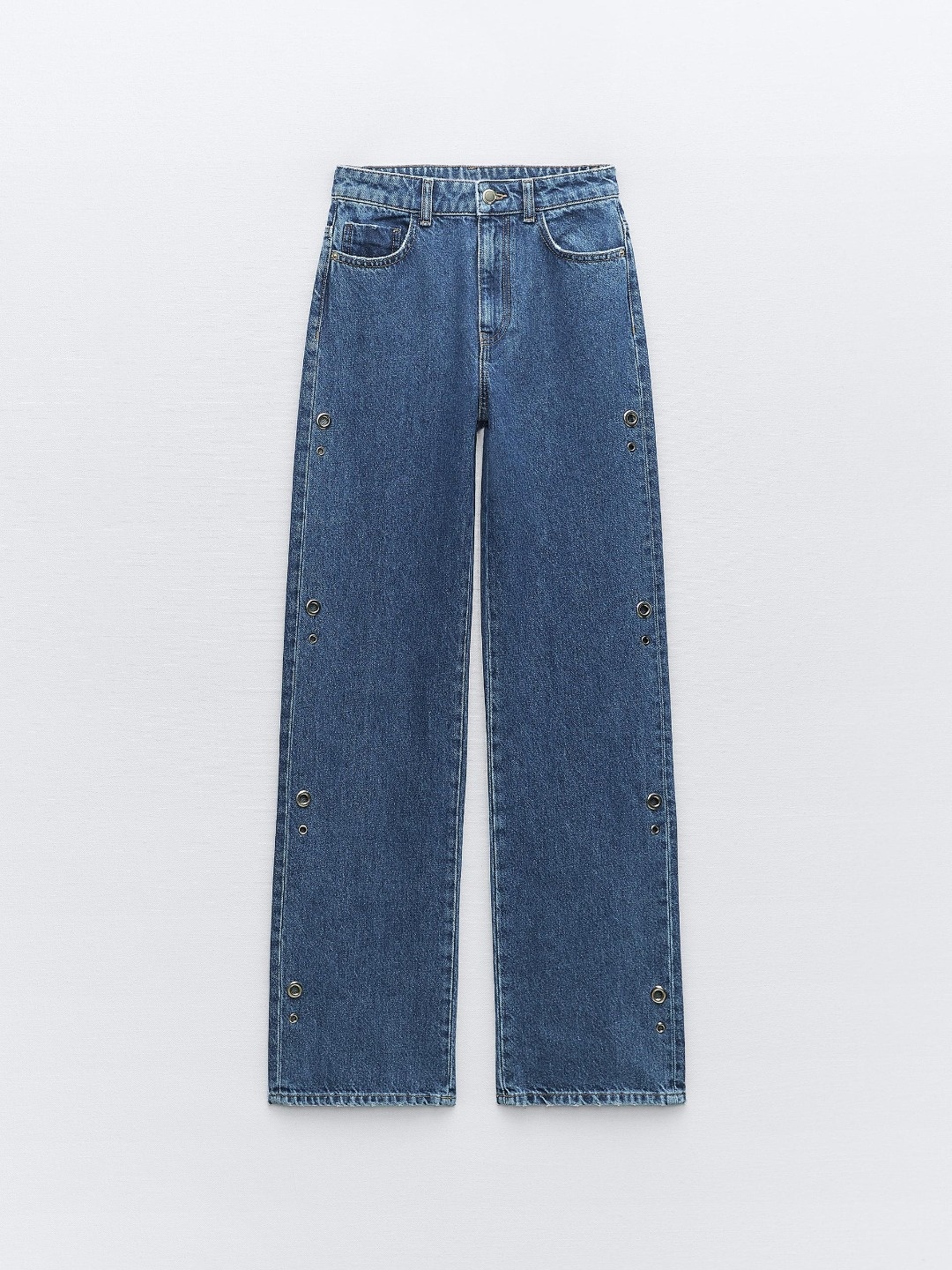 

ZARA Women Blue Trousers