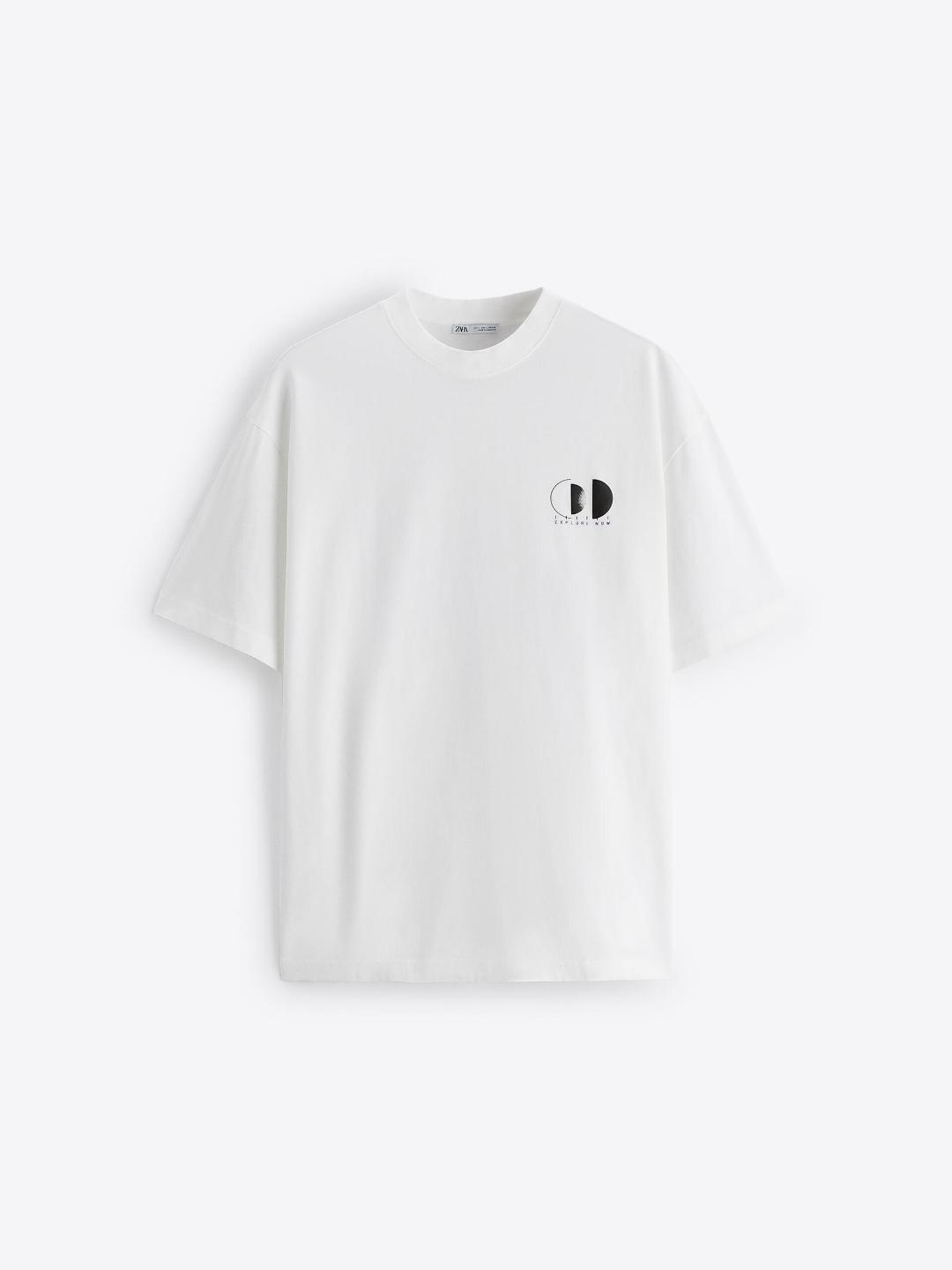 

ZARA Men White Tshirts