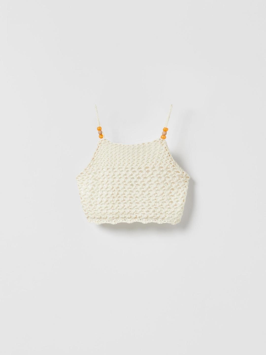 

ZARA Girls Tops, Beige