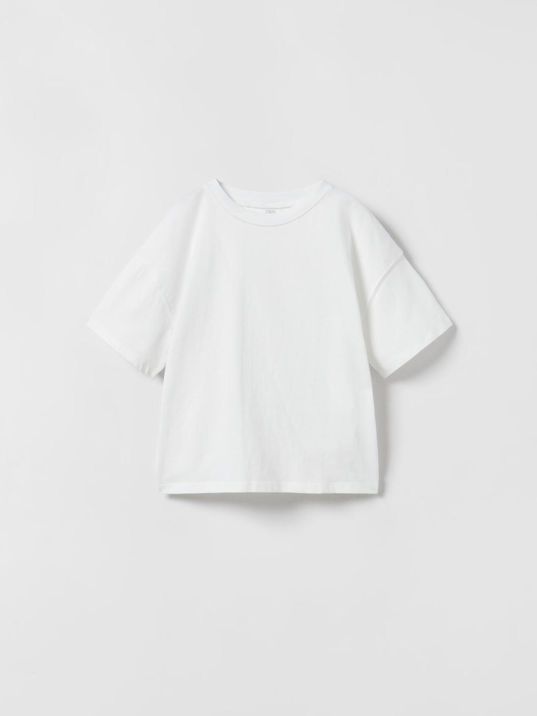 

ZARA Girls White Tshirts