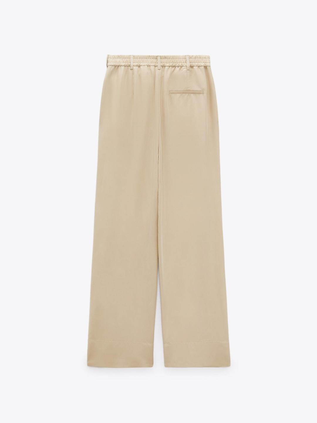 

ZARA Women Beige Trousers