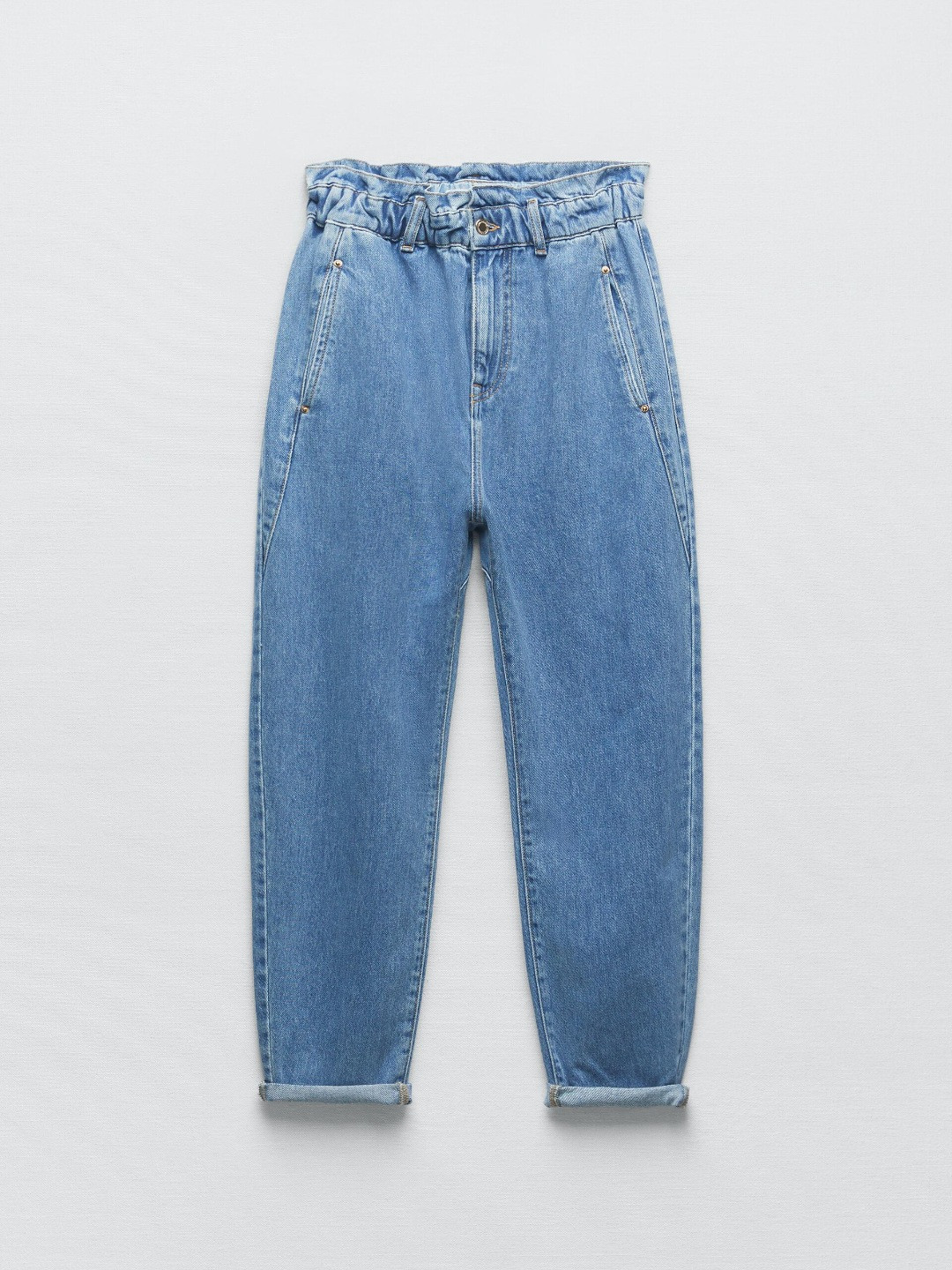 

ZARA Women Blue Trousers