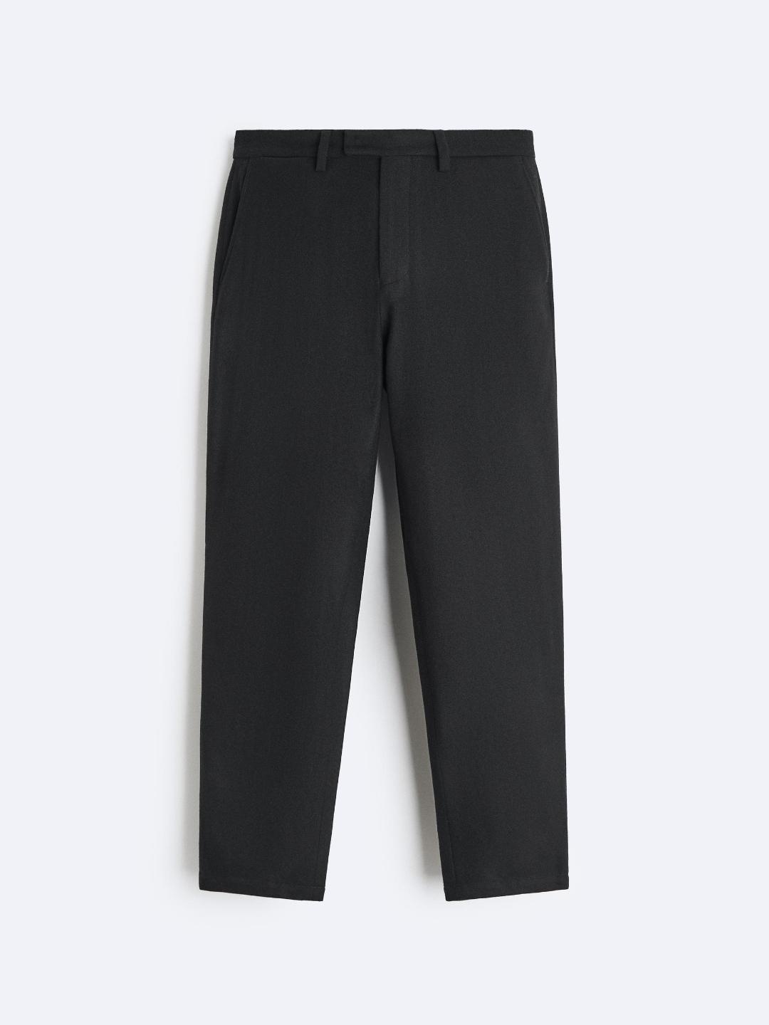 

ZARA Men Black Trousers