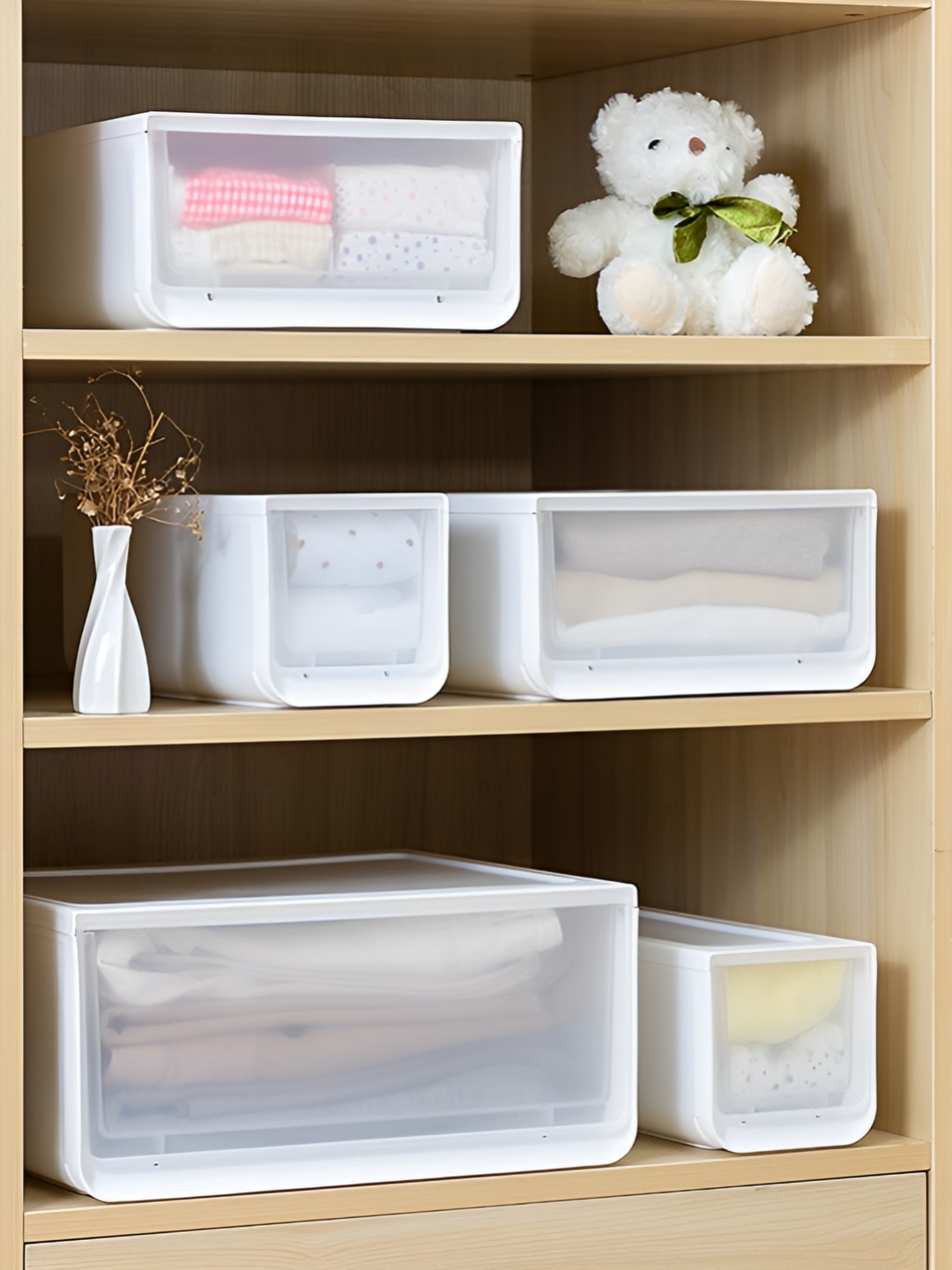 

Arhat Organizers White Wardrobe Multi-Utility Organiser