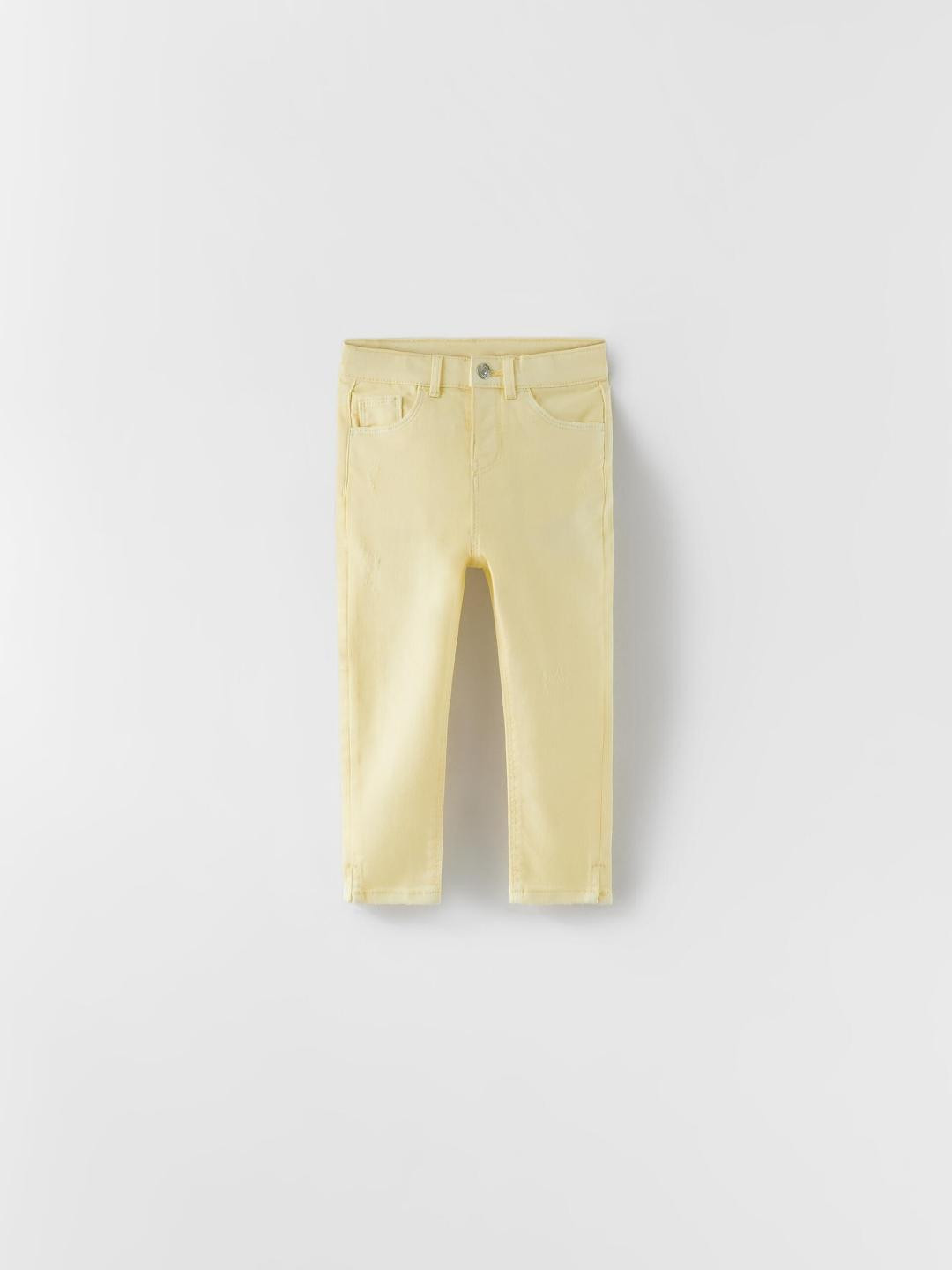 

ZARA Unisex Yellow Trousers