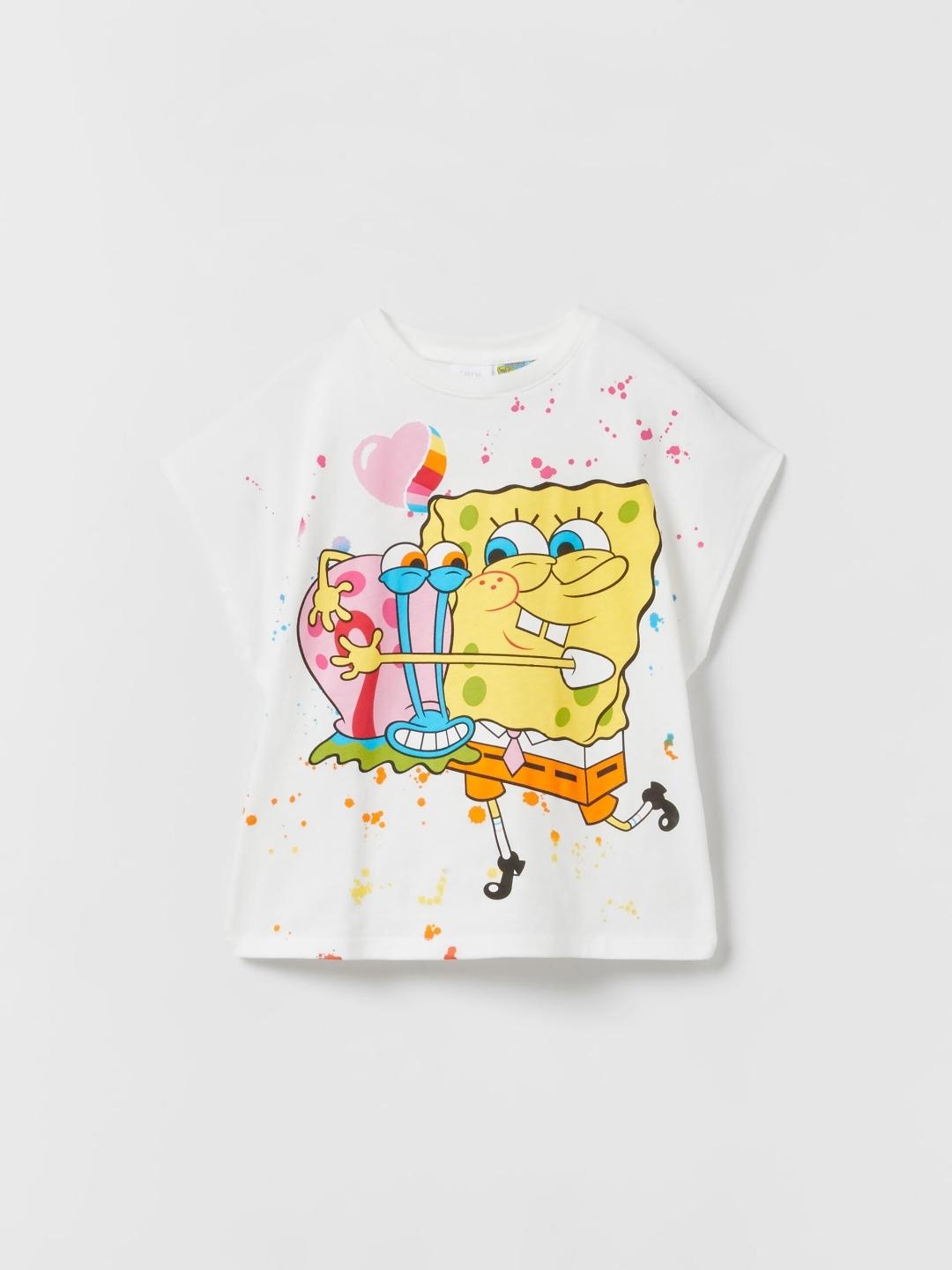

ZARA Girls White Tshirts