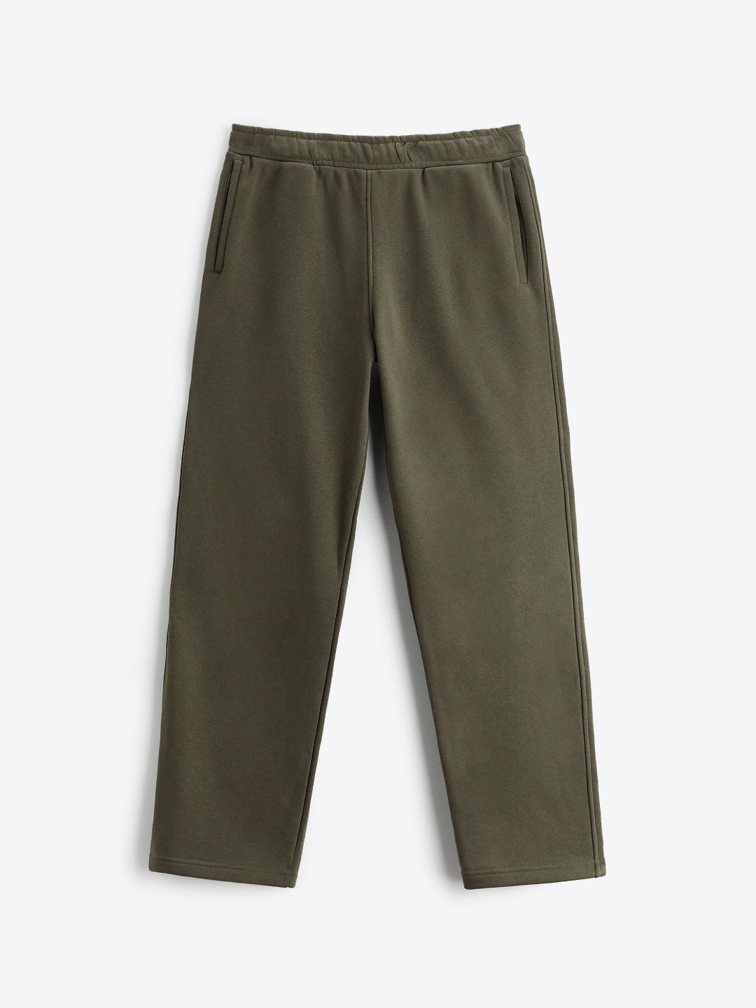 

ZARA Men Grey Trousers