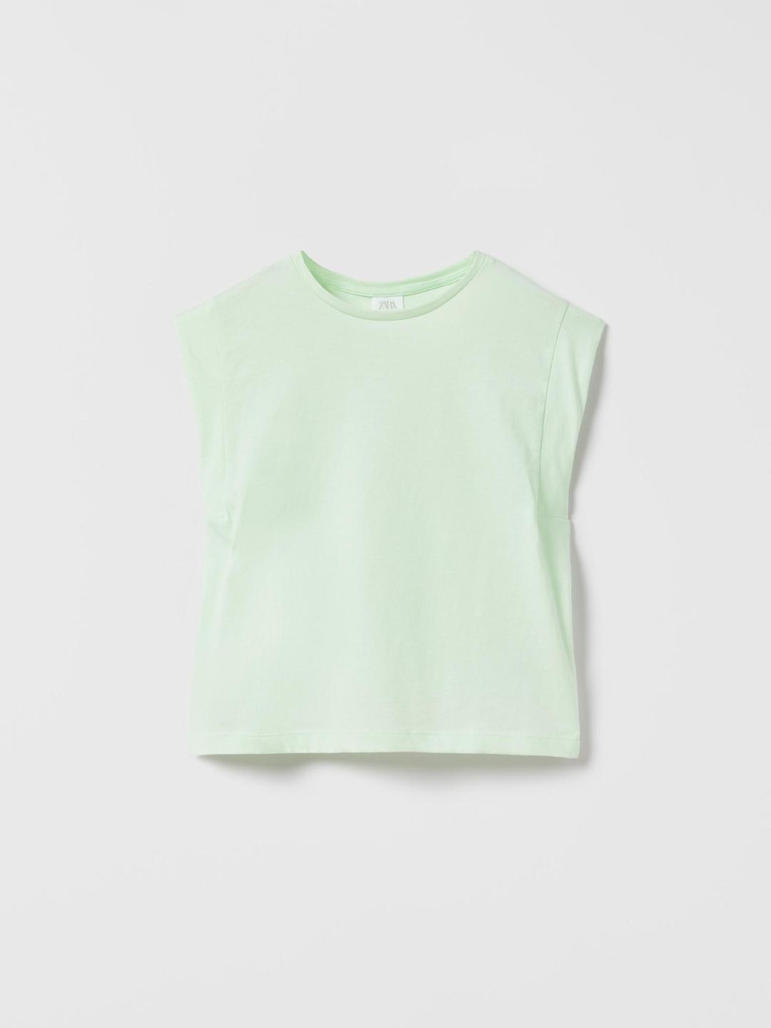

ZARA Girls Green Tshirts