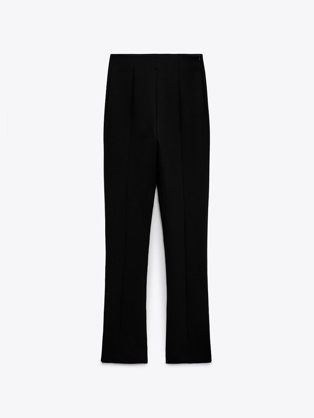 

ZARA Women Black Trousers