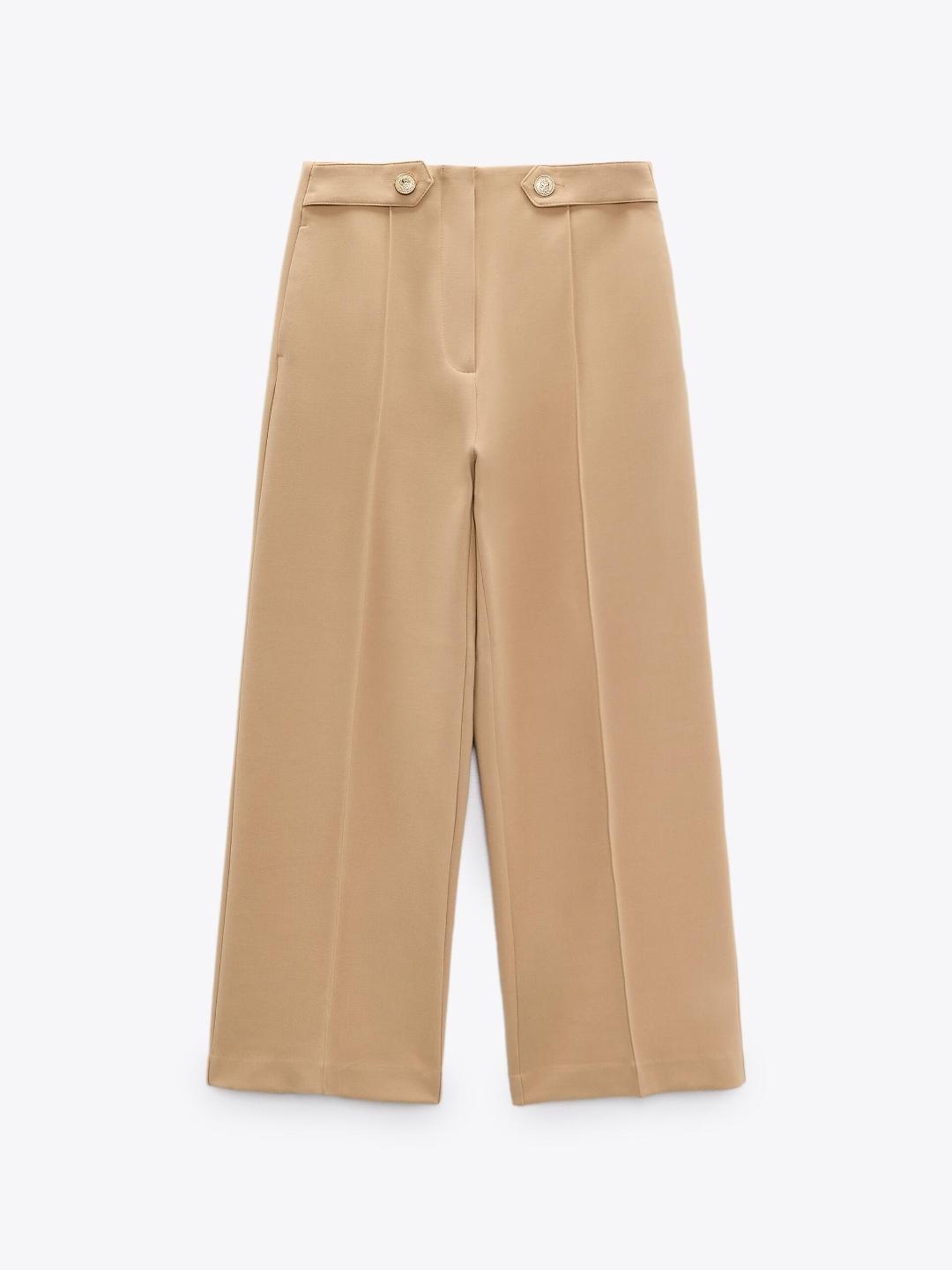 

ZARA Women Brown Trousers