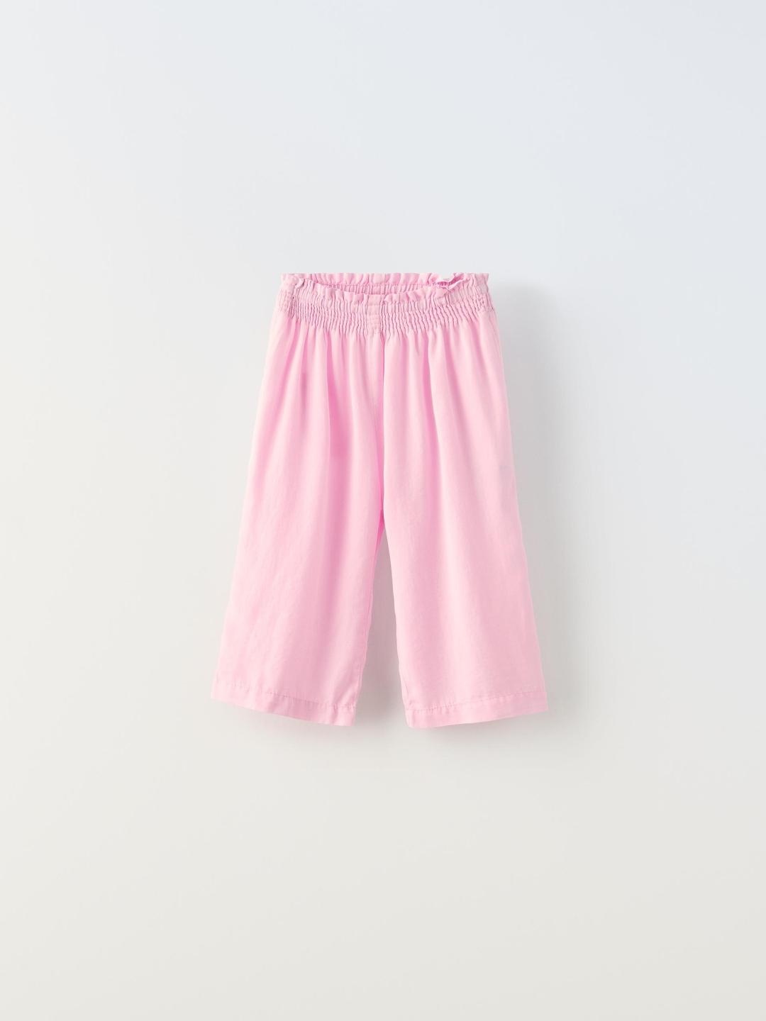 

ZARA Unisex Pink Trousers