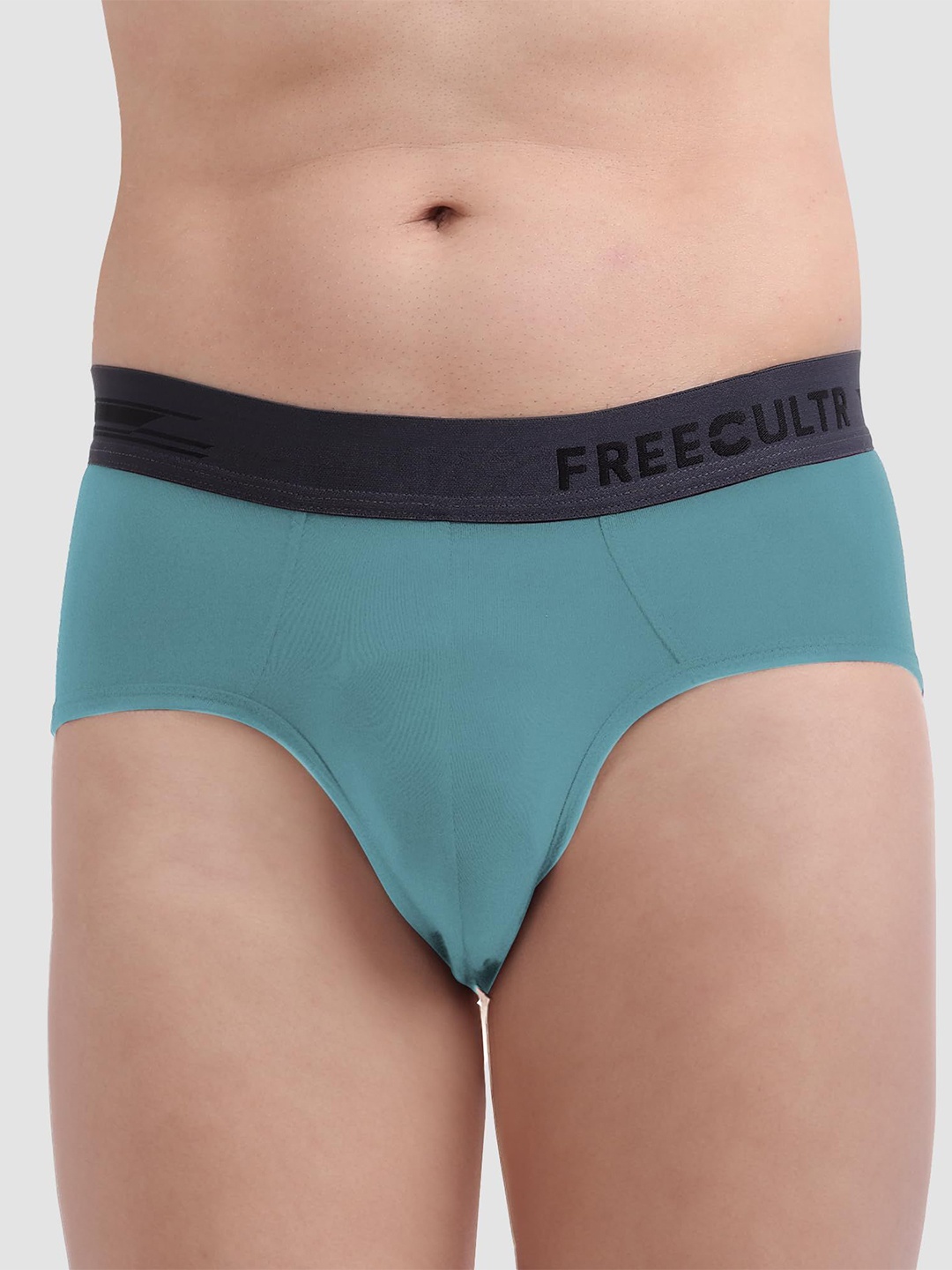 

FREECULTR Men Mid-Rise Anti Bacterial Basic Briefs FC-XT-B-MRB_S, Blue