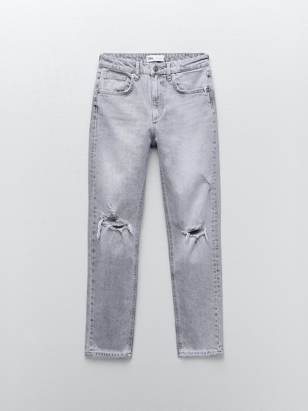 

ZARA Women Grey Trousers