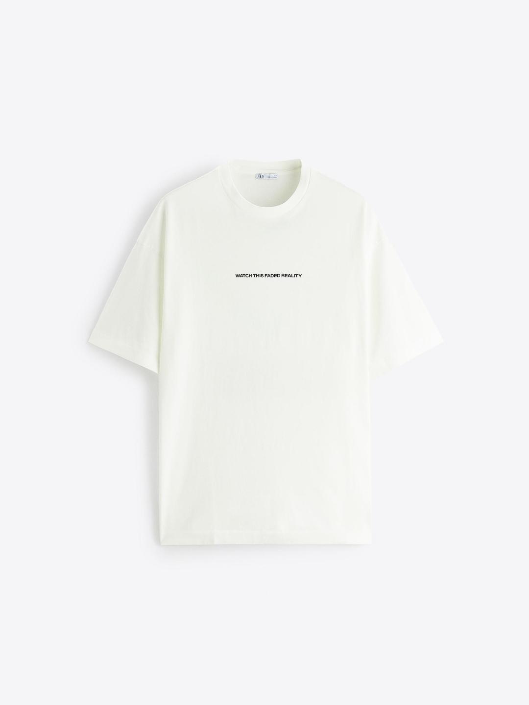

ZARA Men White Tshirts