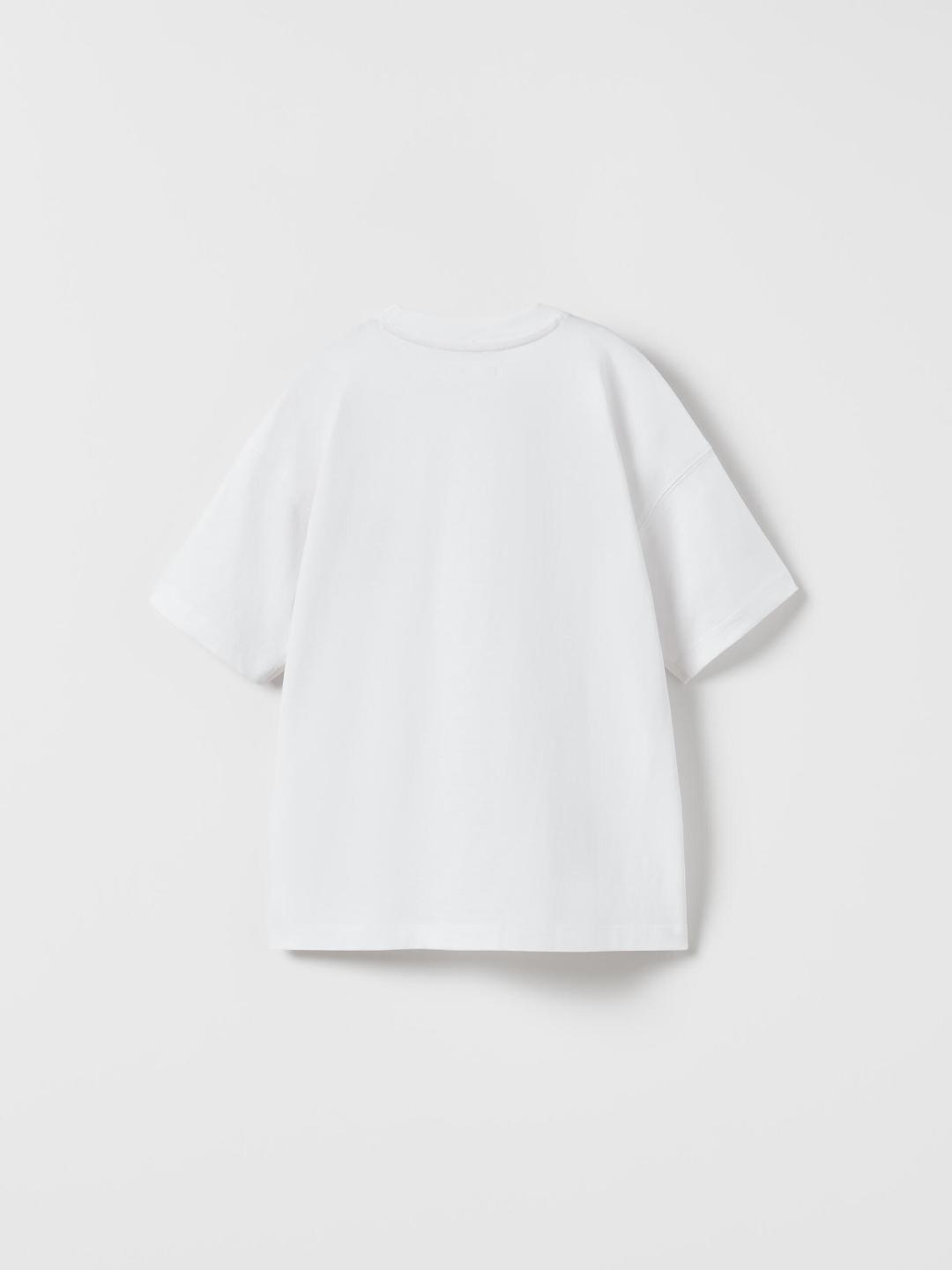 

ZARA Boys White Tshirts